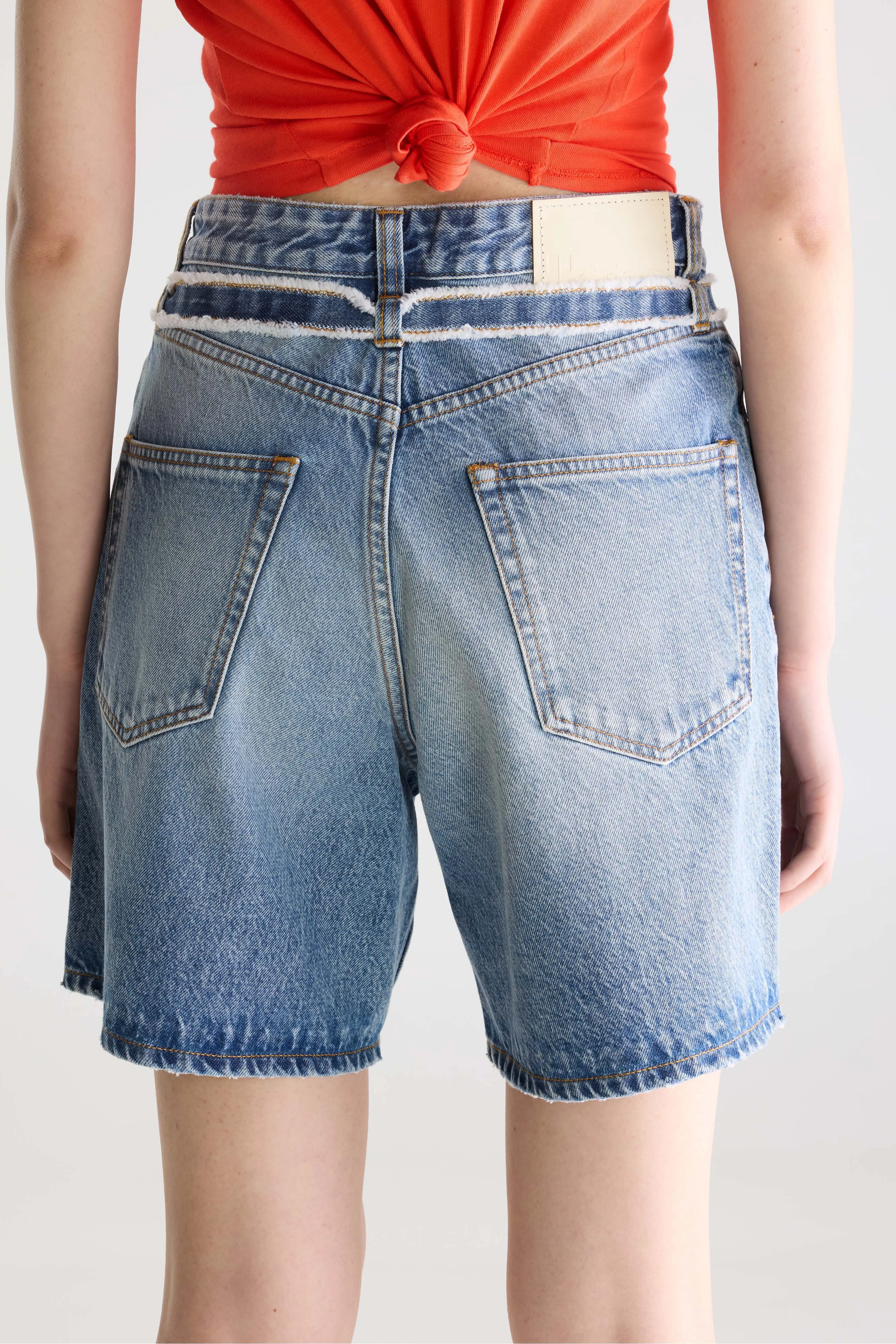 Bellerose Piper boyfriend shorts (261 / W / VINTAGE LT BLUE)