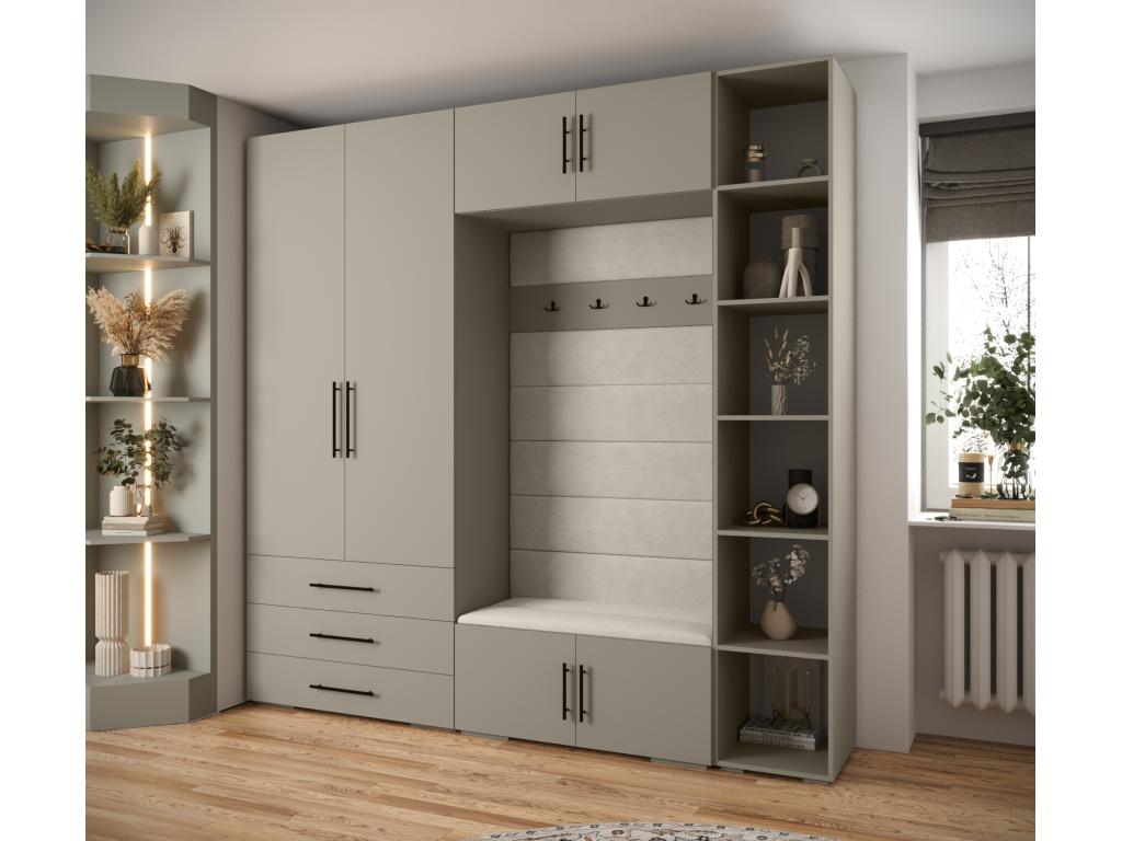 Nestleare 3 armario con puertas batientes 236 - 7/240/47