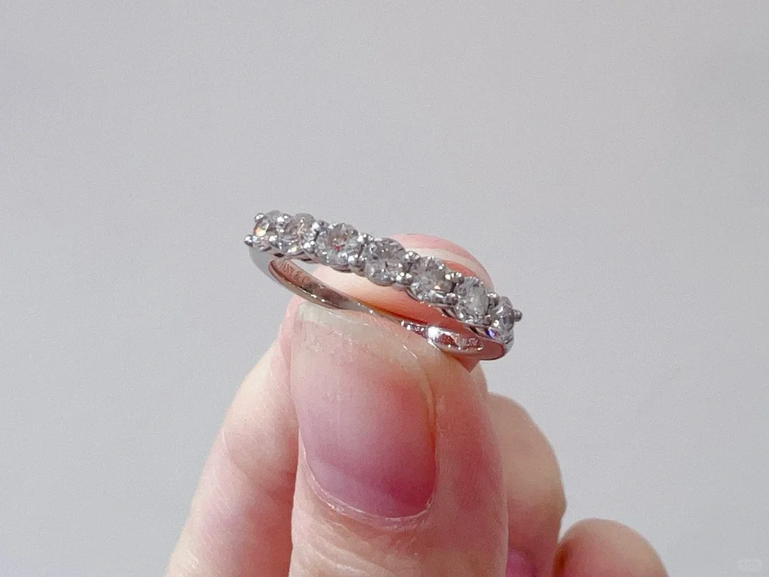 Tiffany Forever Band Ring - 7 Diamonds - Original Replica Club