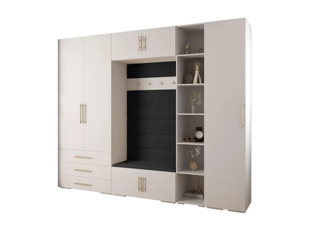 Homepleno 3 armario con puertas batientes 236.7/290/47 59783ftuv