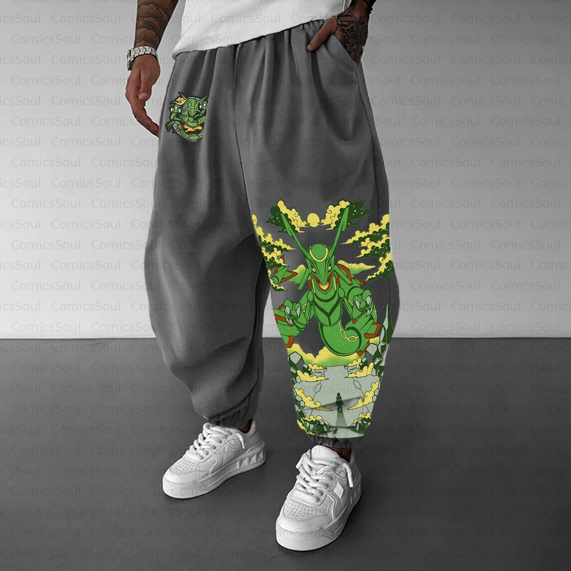 Unisex Casual Anime Streetwear Pant