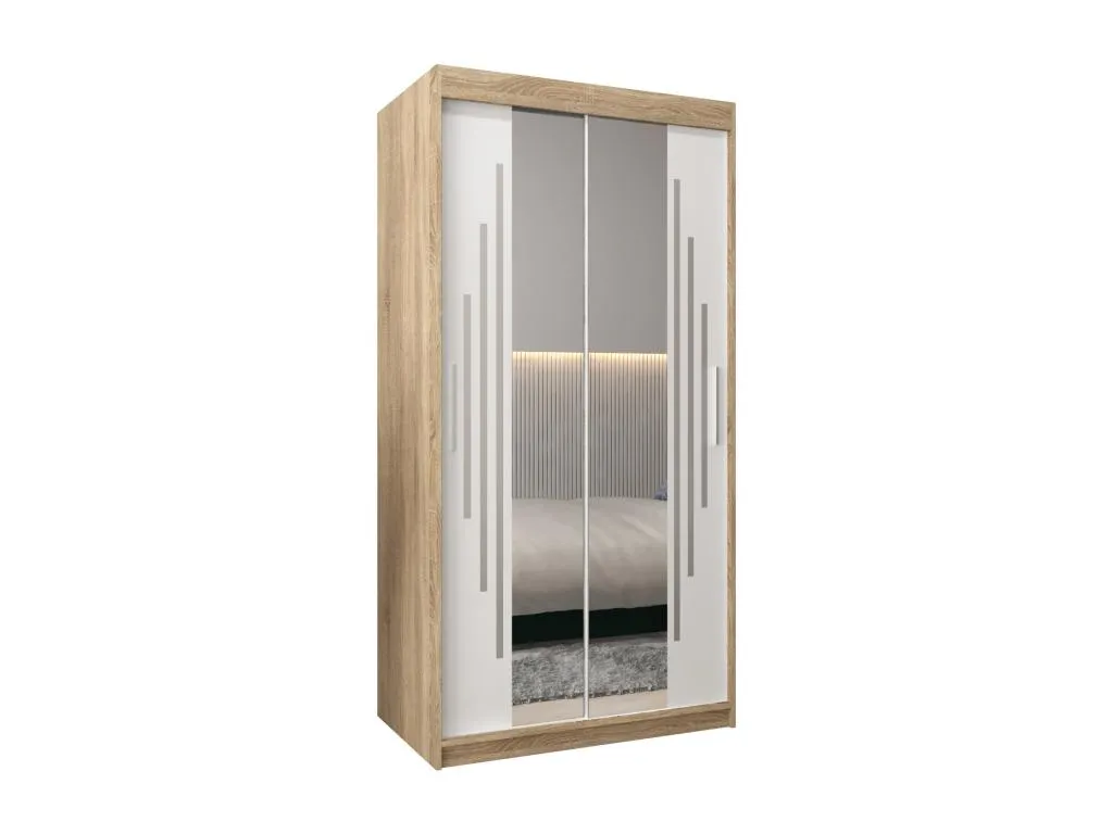 ARMARIO Micasacool 1 DE PUERTAS CORREDERAS 200/100/62 2 puertas (Micasacool/blanco)