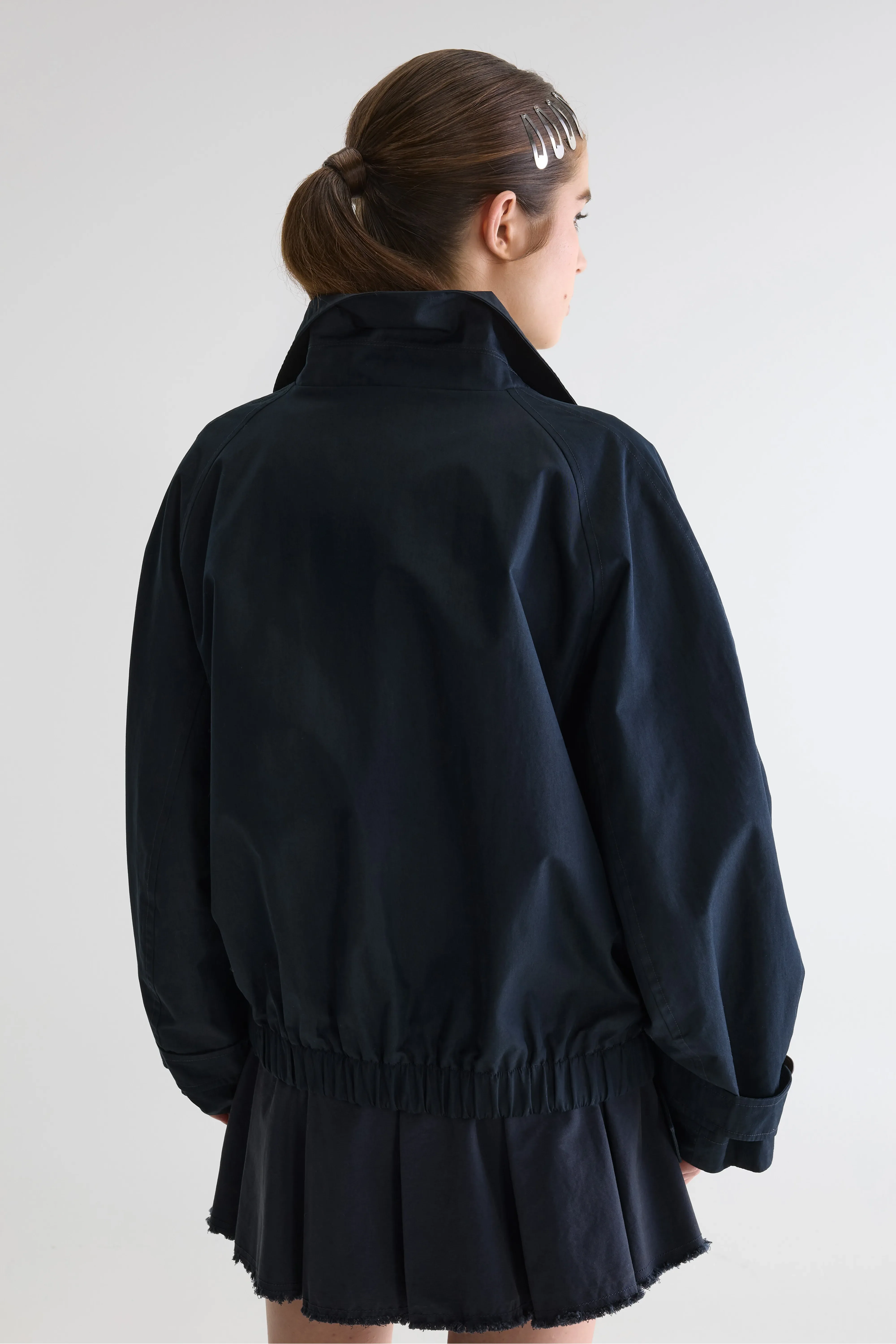 Bellerose Helina trench-style jacket (261 / W / NAVY)