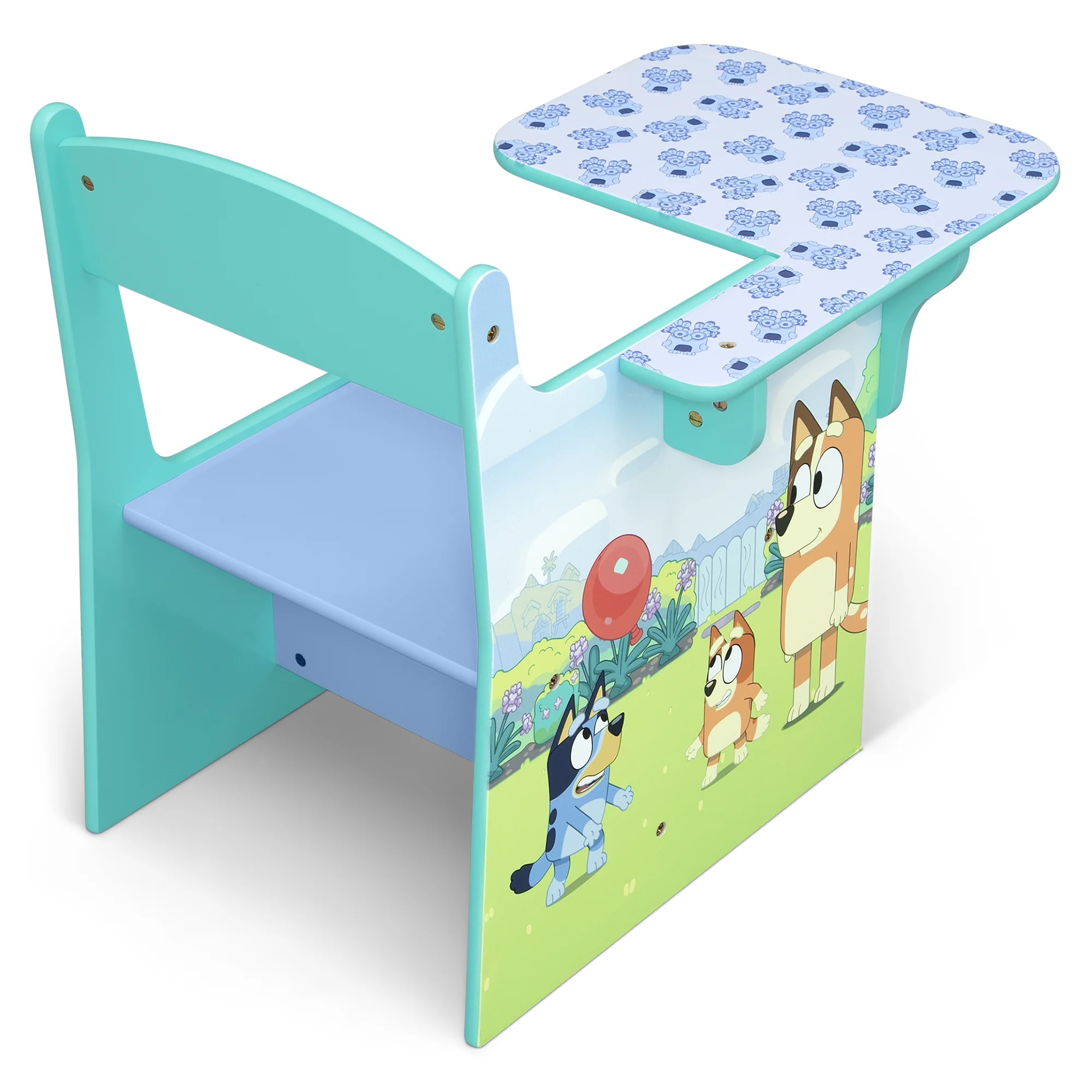 Bluey 3-Piece Toddler Bedroom Set by Delta Children, Blue - Image 14