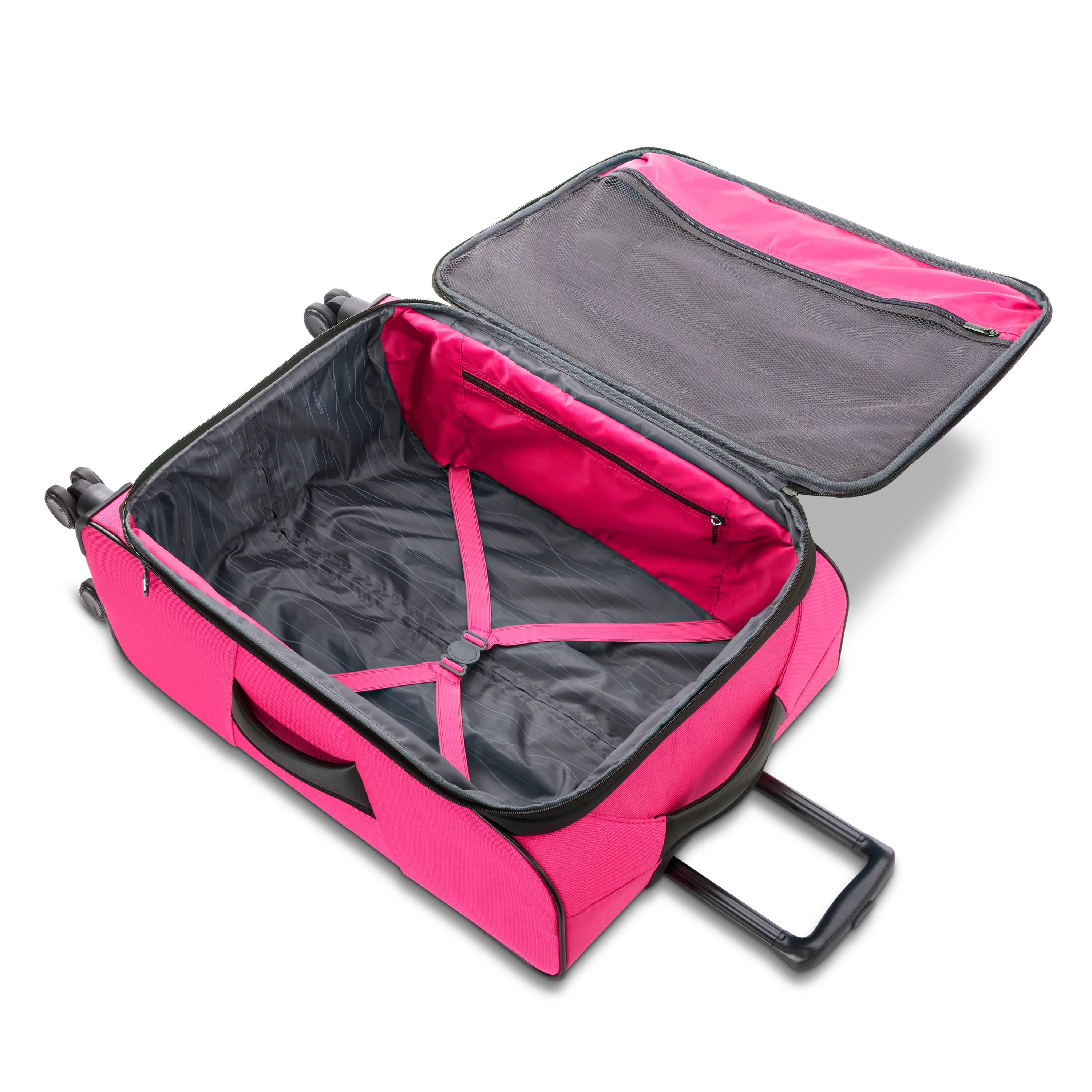 American Tourister X-Lite 3-Piece Luggage Set with Spinner Wheels - Light Grey - Image 21