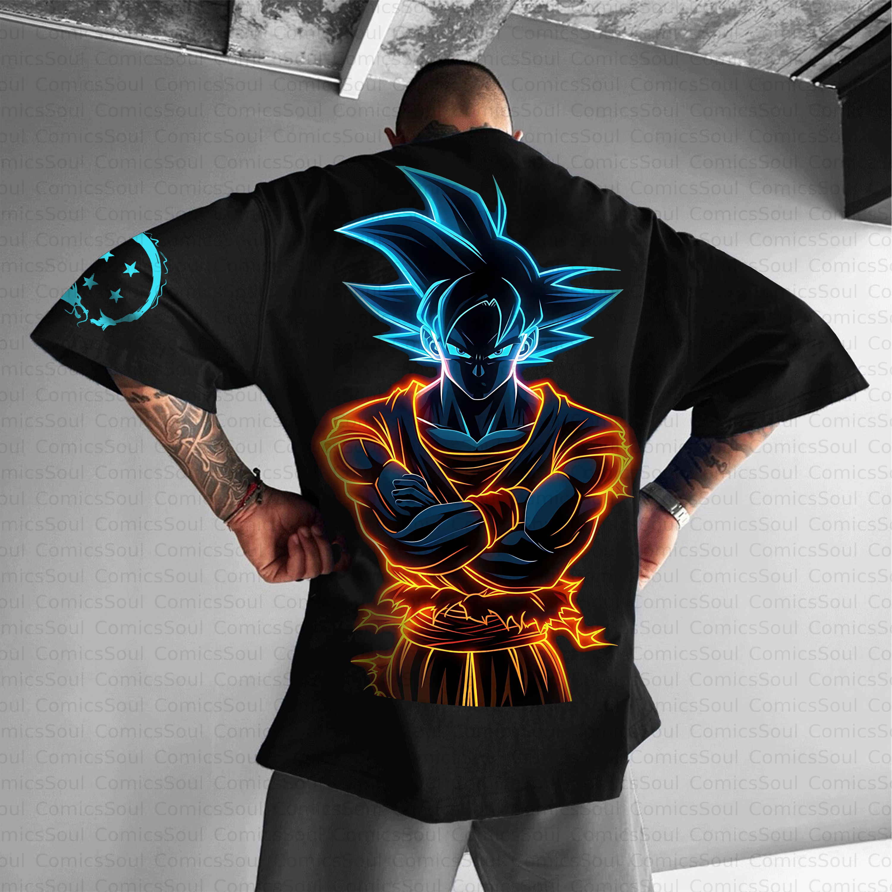 Unisex Anime Inspired Vintage T-Shirt