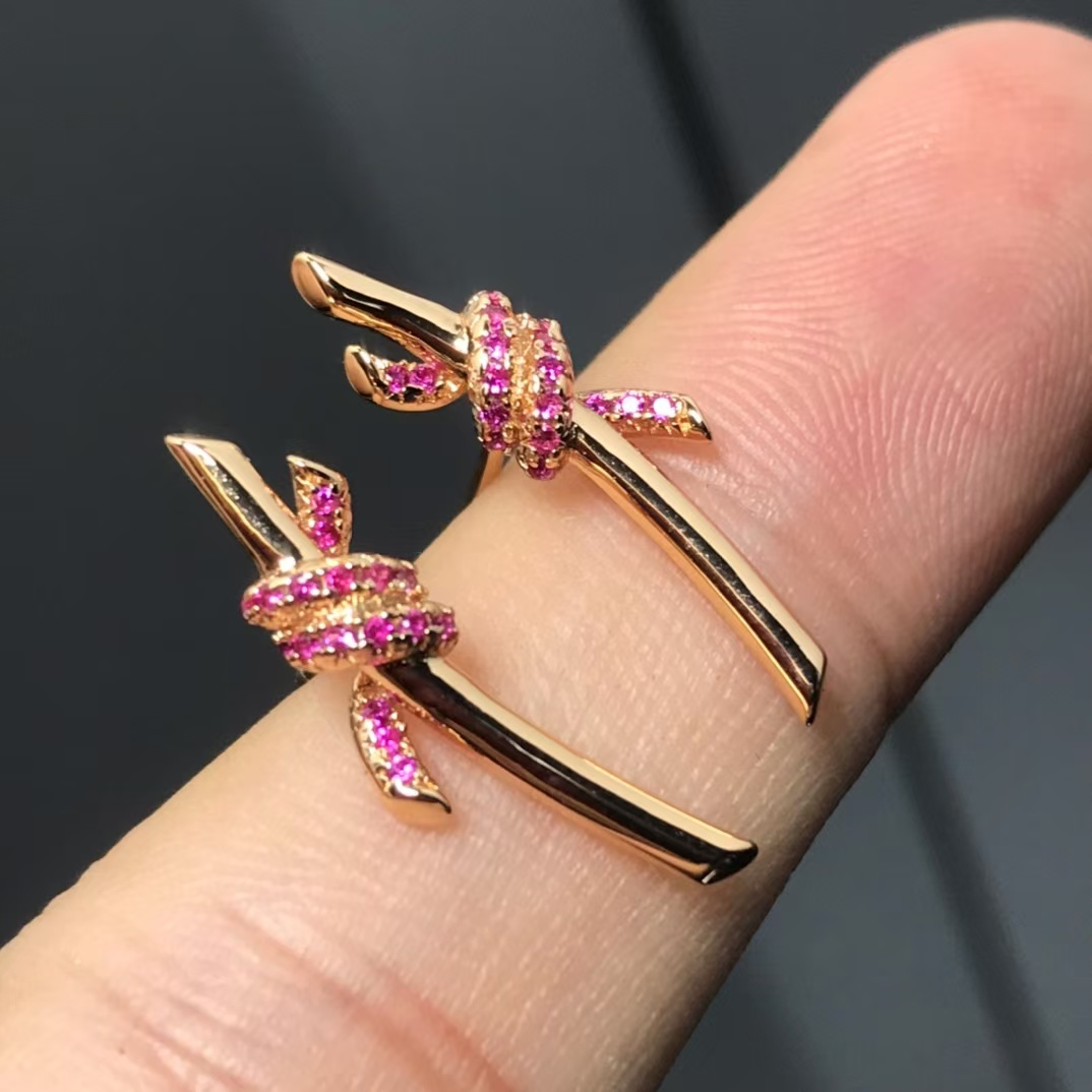 Tiffany Knot Earrings - Original Replica Club