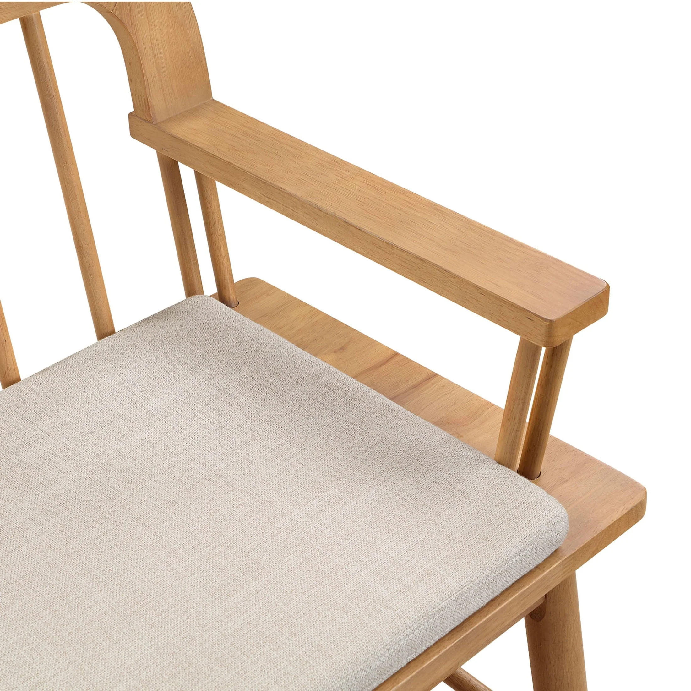 Better Homes & Gardens Windemere Solid Wood Bench, Natural Oak finish, by Dave & Jenny Marrs - Image 7