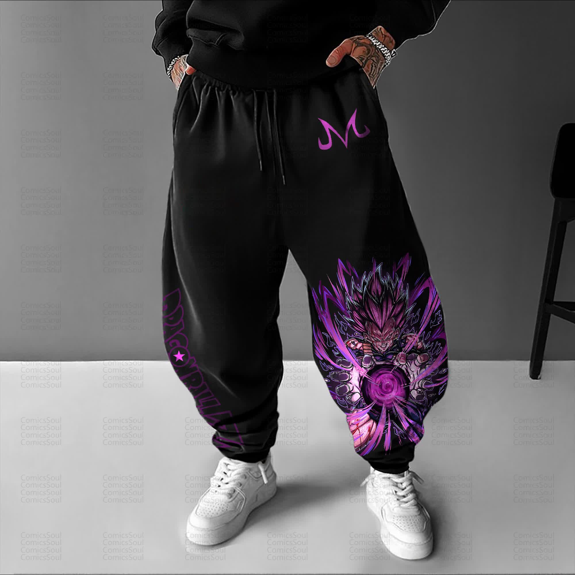 Unisex Anime Inspired Vintage Pants丨Comicssoul