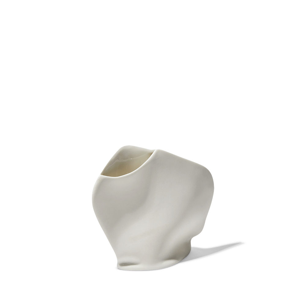 Petit vase en porcelaine Roos
