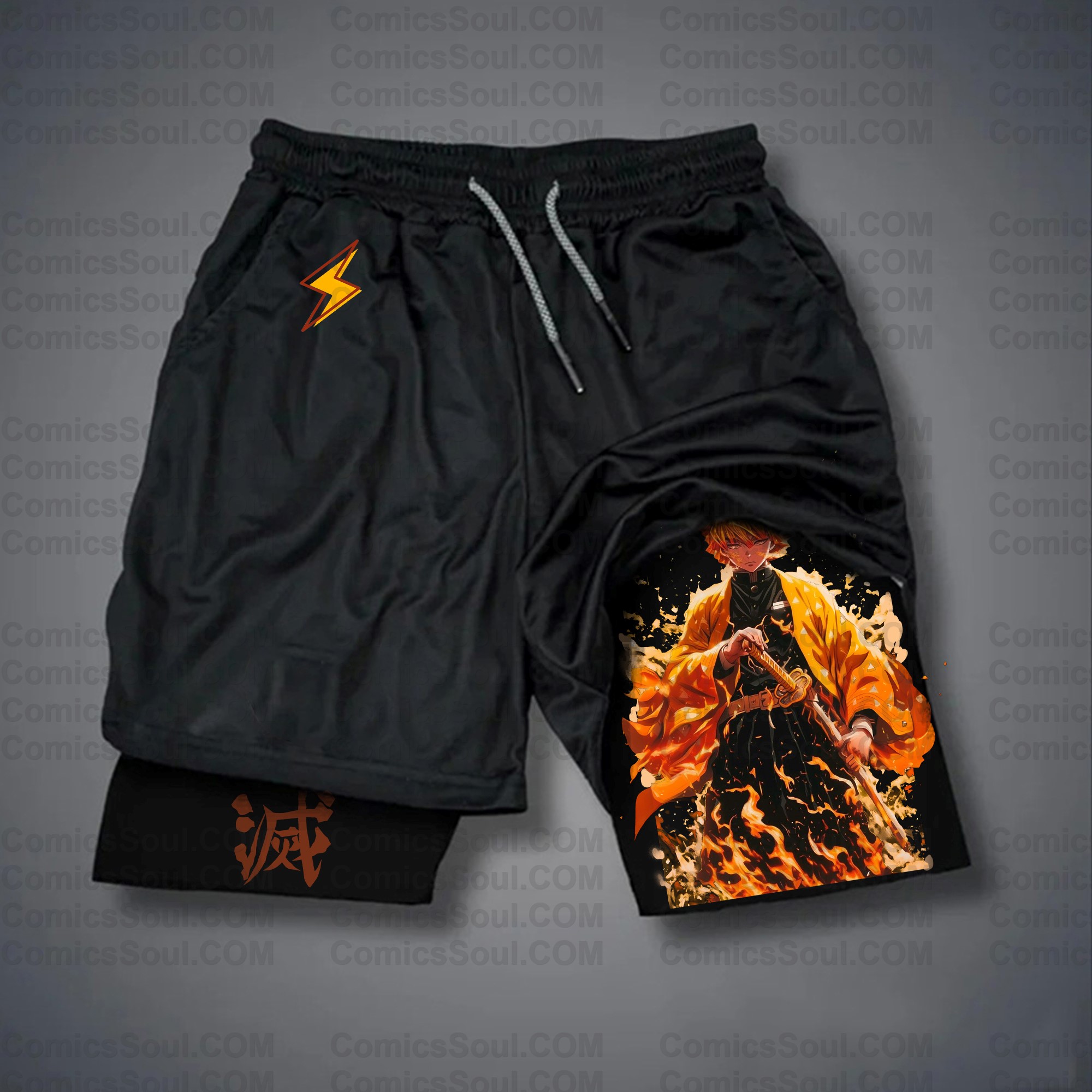 Unisex “ Comicssoul” Casual Streetwear Shorts