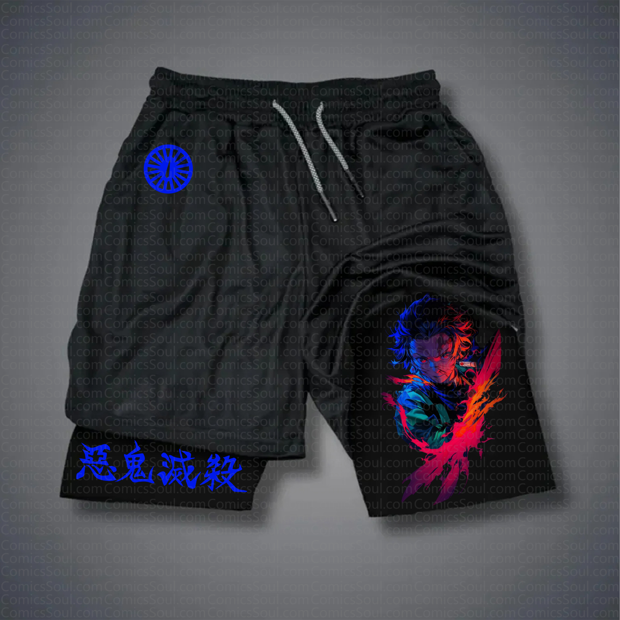 Unisex “ Comicssoul ” Casual Streetwear Shorts
