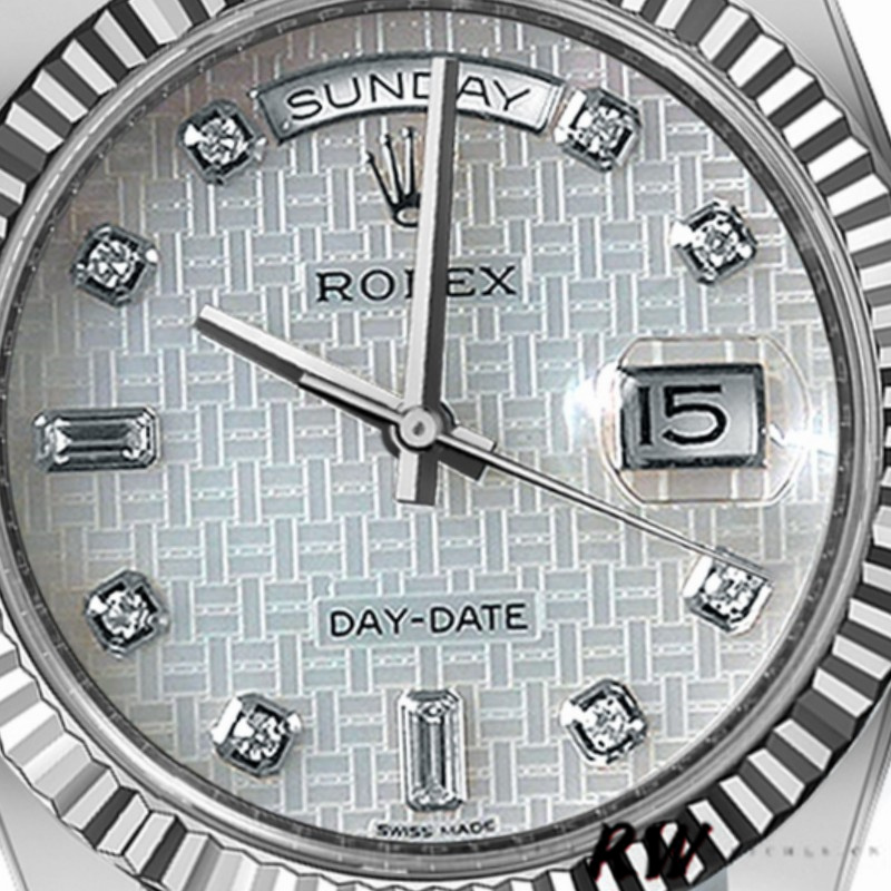 Rolex Day-Date 118239 Mother of Pearl White Dial 36mm Unisex Replica Watch