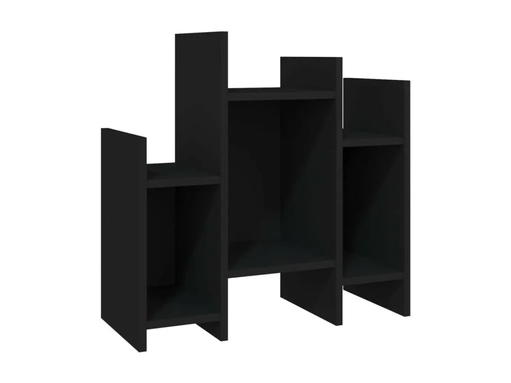 Armario auxiliar de Jmmhogar contrachapada negro 60x26x60 cm
