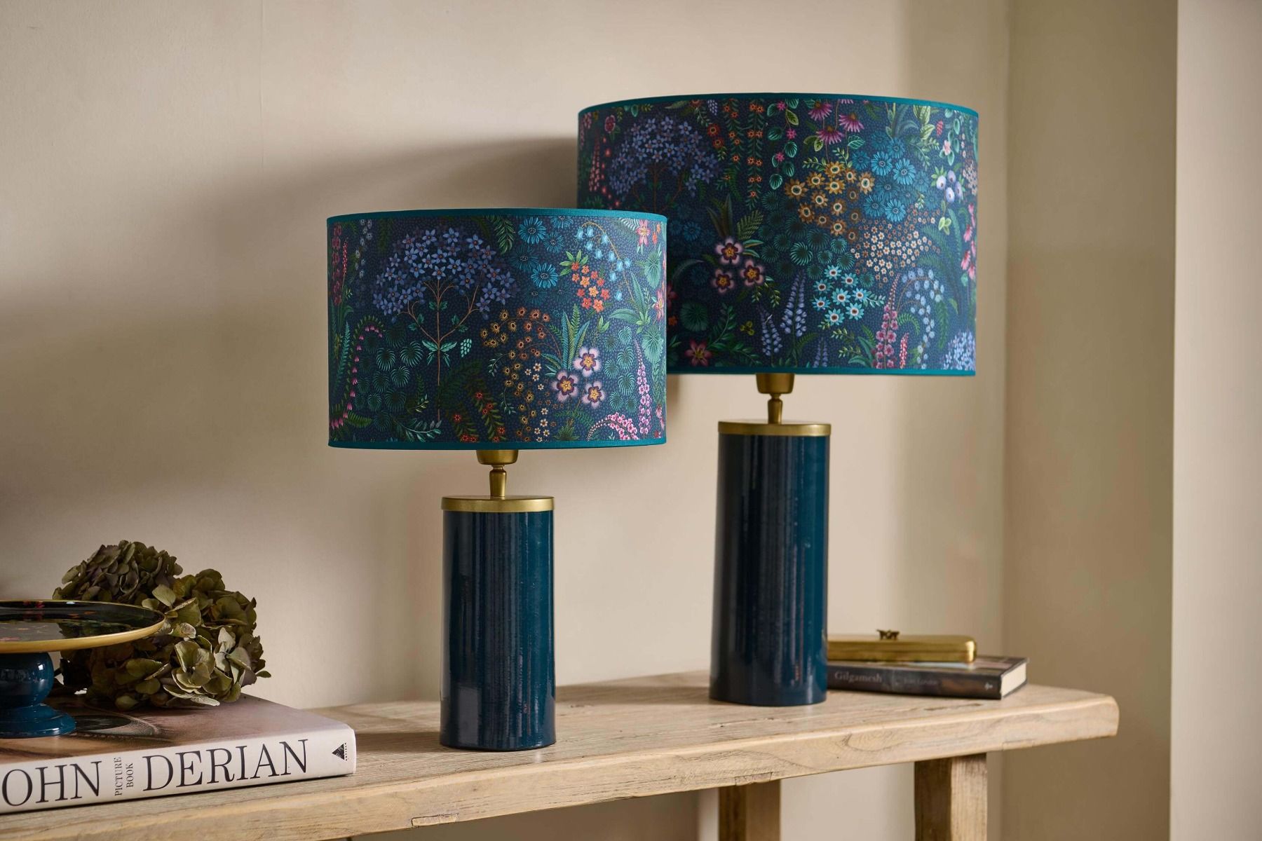 Lamp base by Pip Dark Blue Large