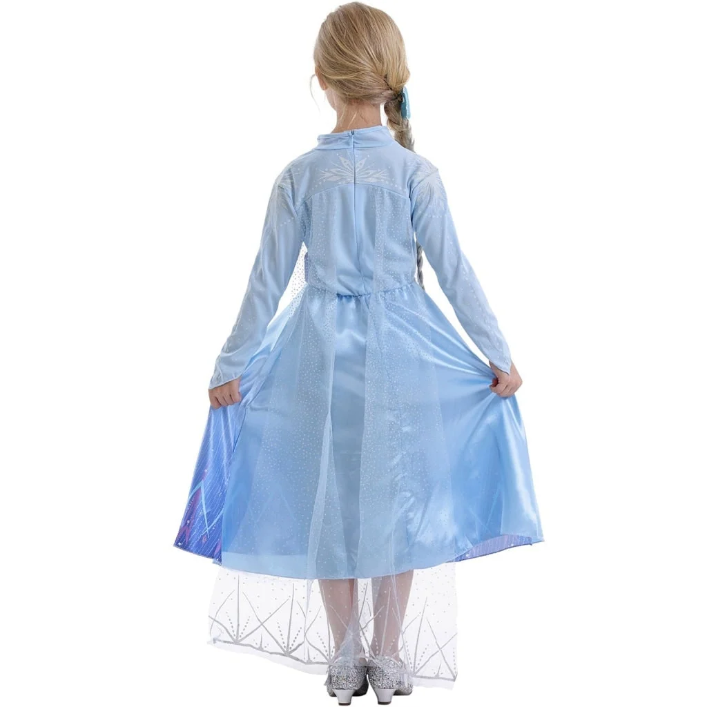 Halloween Costumes Girls Ice Princess Dress Cape Set - Image 5 Halloween Costumes Girls Ice Princess Dress Cape Set - Image 5
