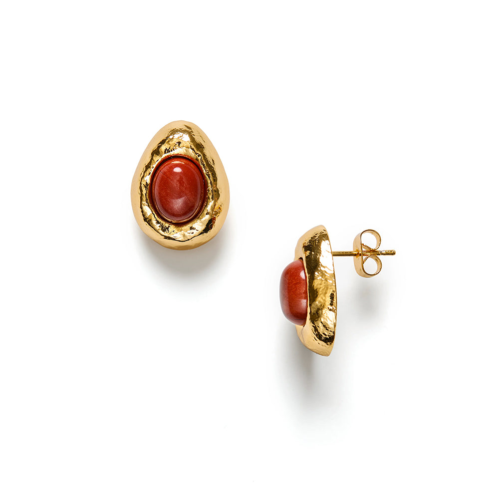 Anni Lu - Boucles d'oreilles Cherry On Top - Doré