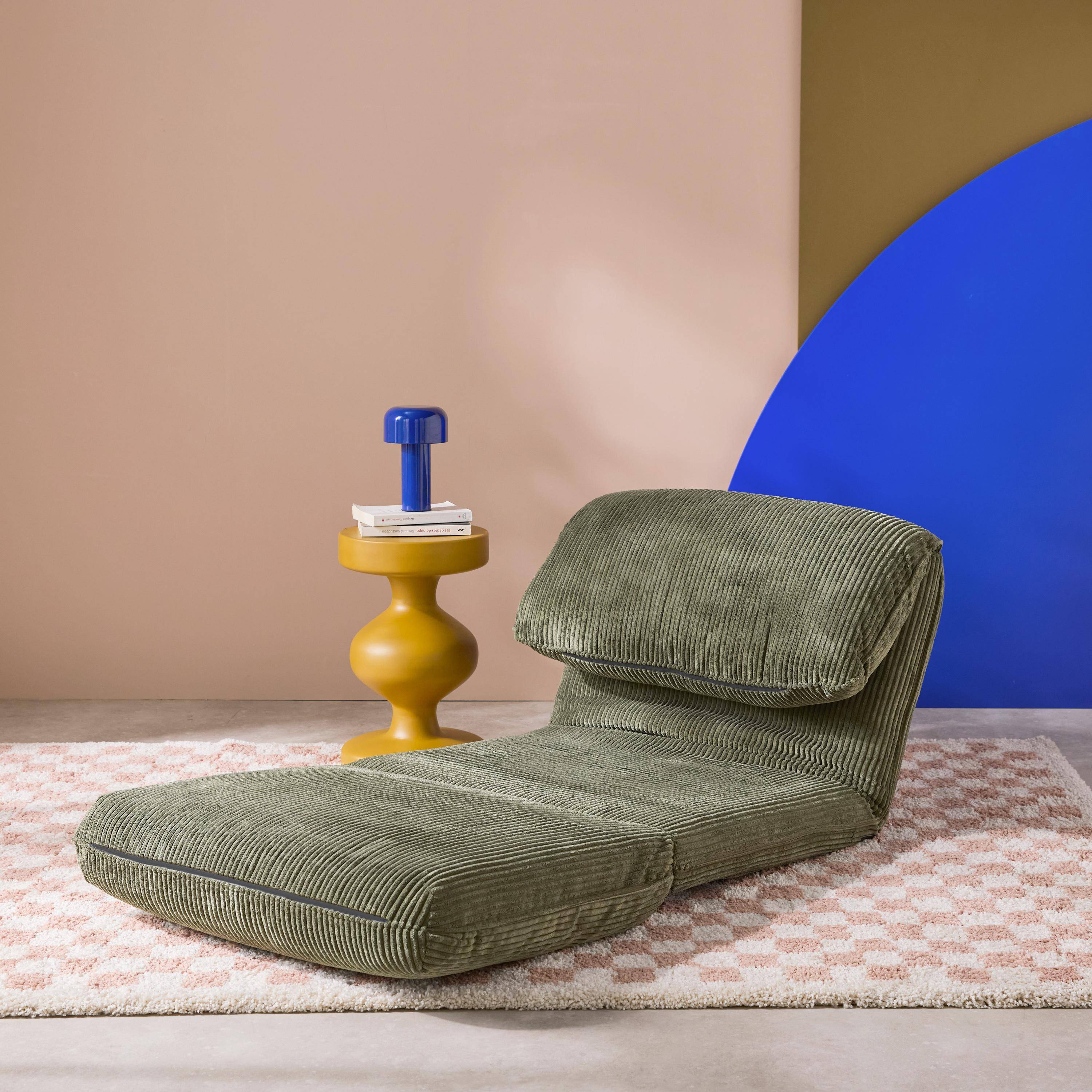 Cosy - Sillón convertible  de pana gruesa