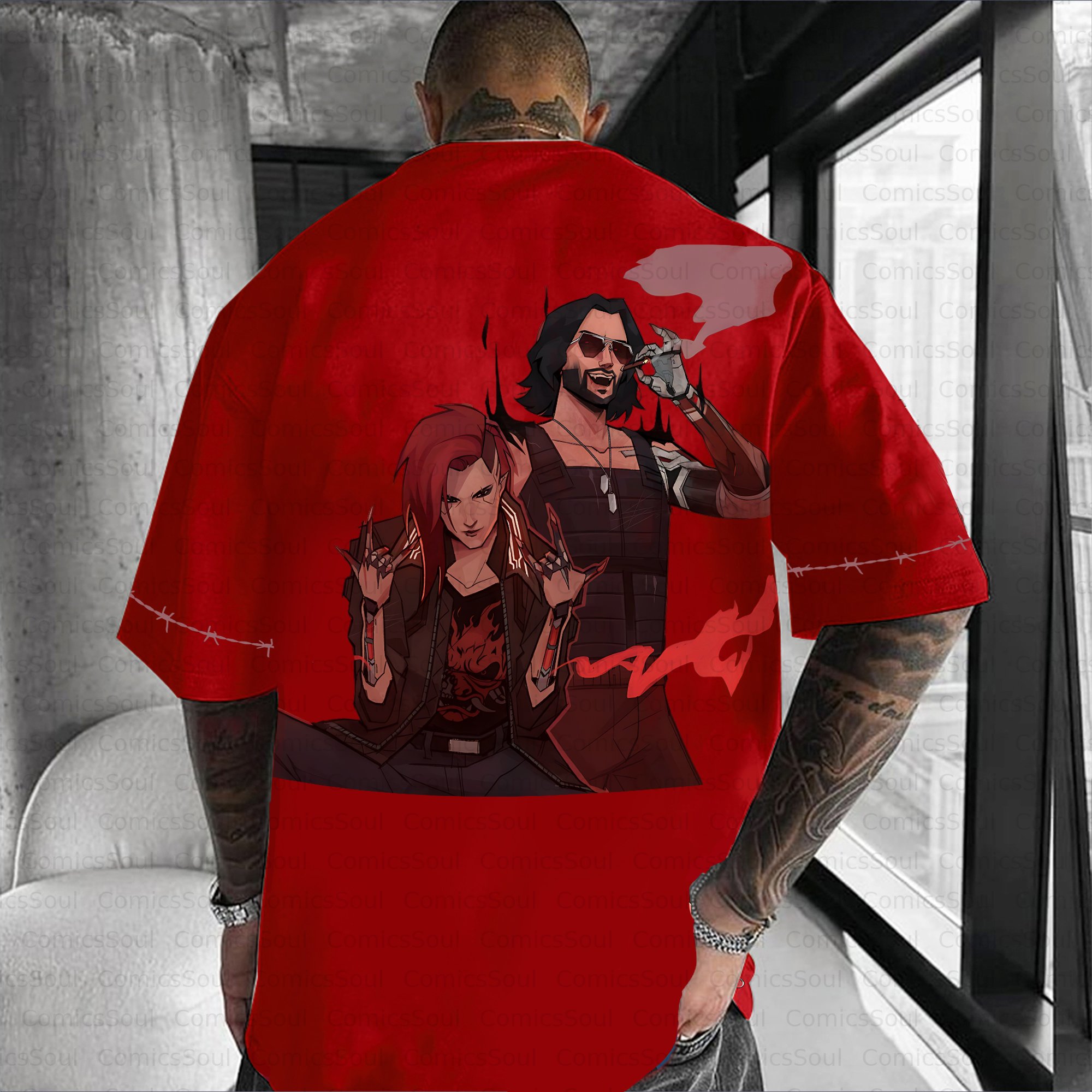 Unisex Anime Inspired Vintage T-Shirt