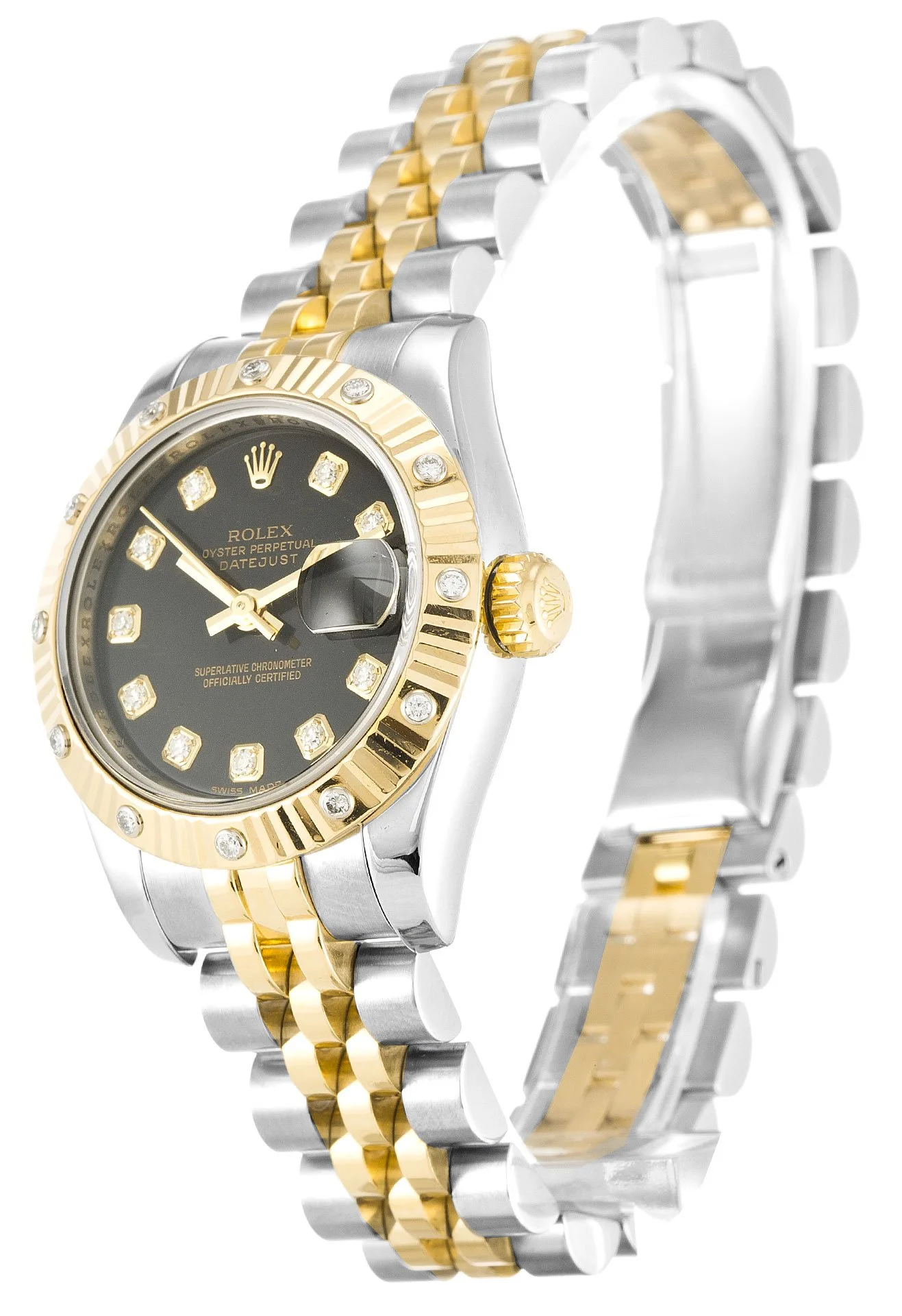 Rolex Lady-Datejust 26mm Champagne Dial 179313-3