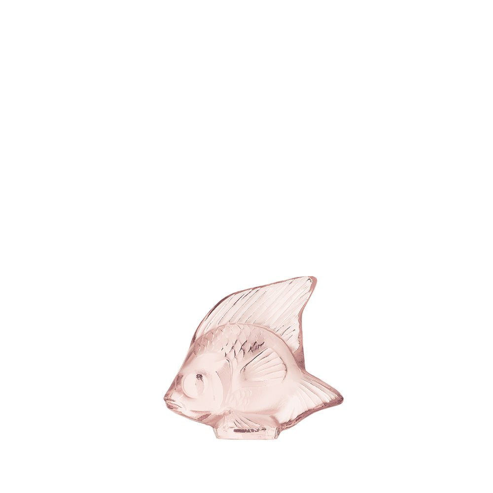 SCULPTURE POISSON - CRISTAL ROSE