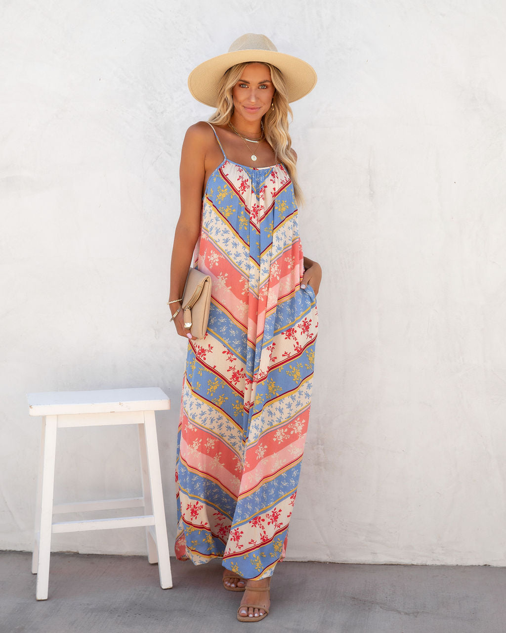 Desert Dreaming Pocketed Maxi Dress - FINAL SALE - Se7enfashion