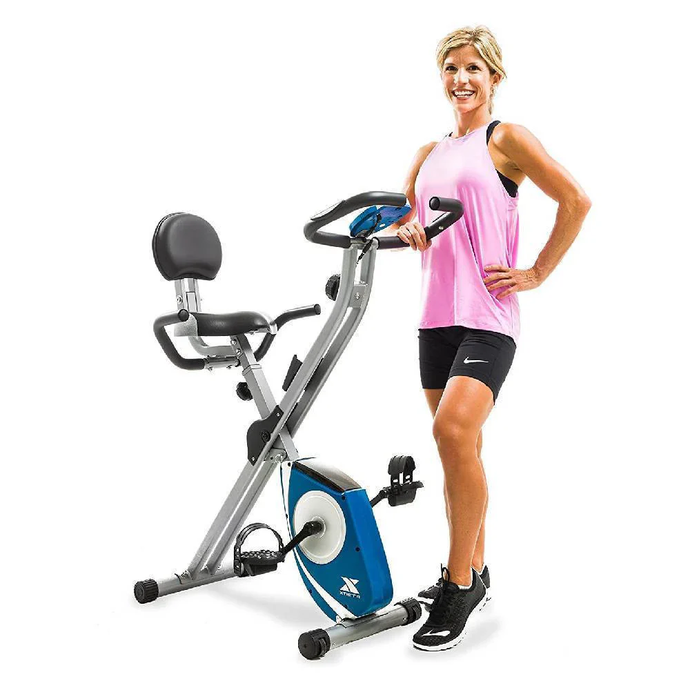 FB350 Folding Exercise Bike, Silver