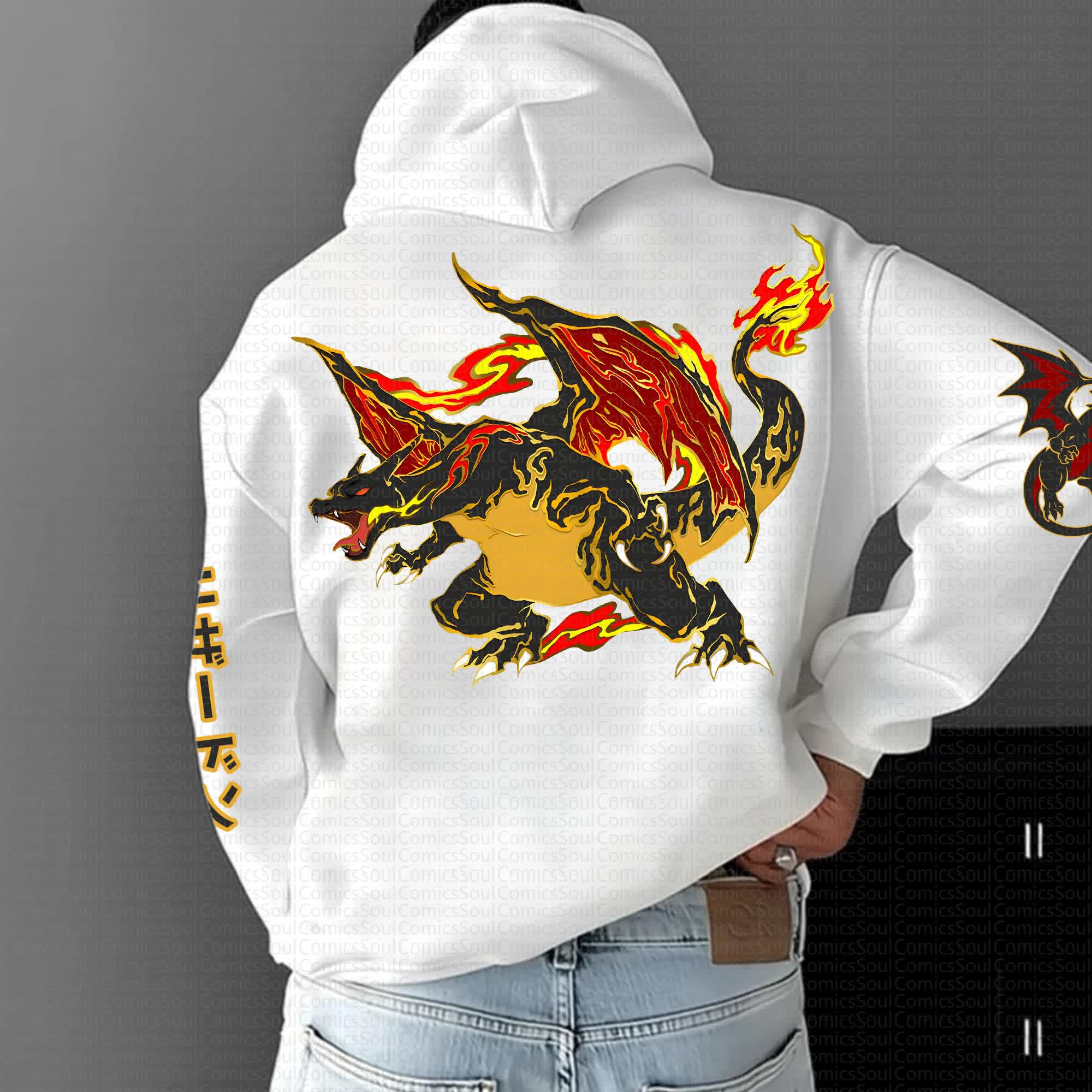 Unisex “Comicssoul” Anime Graphic Streetwear Vintage Hoodie