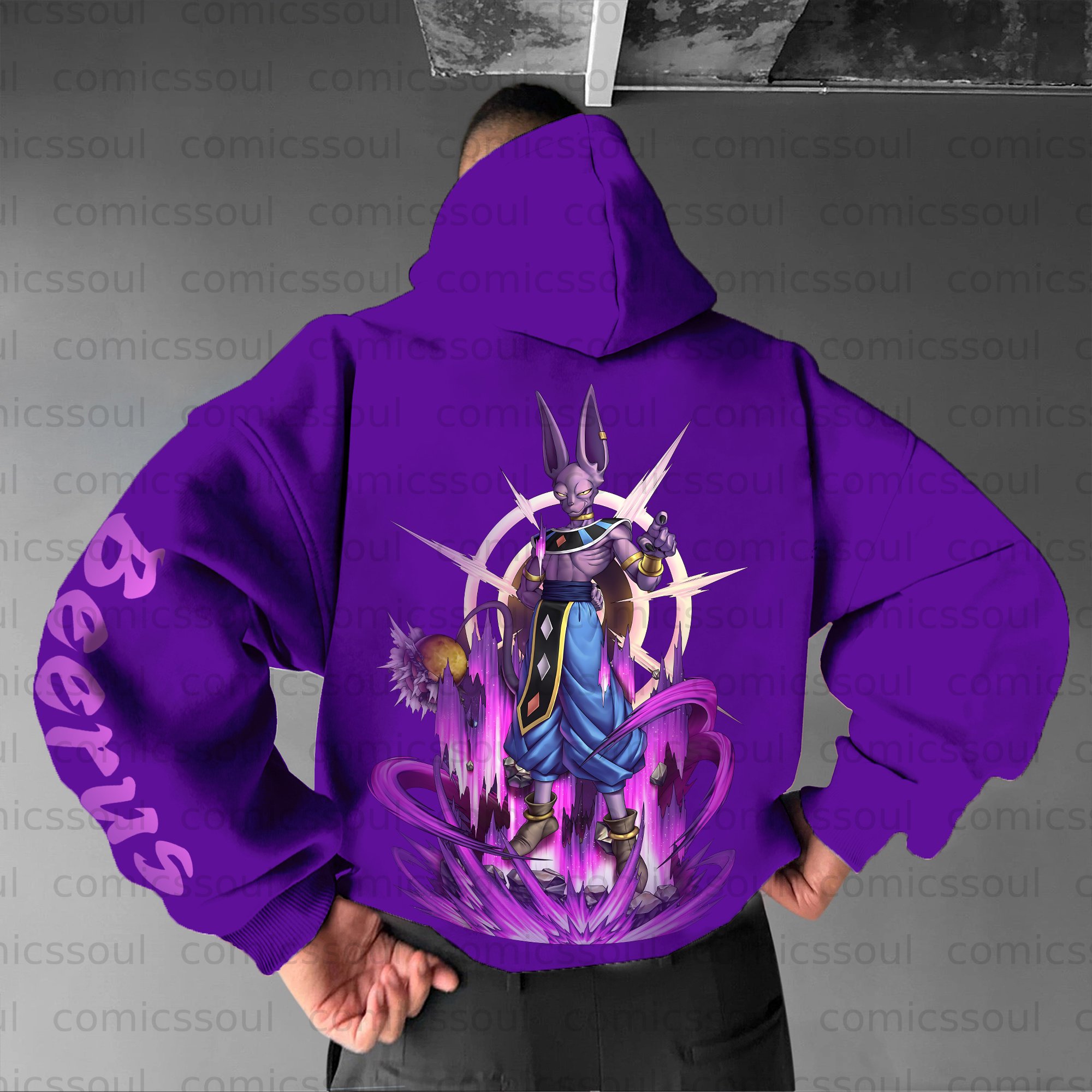 Unisex Anime Graphic Streetwear Vintage Hoodie