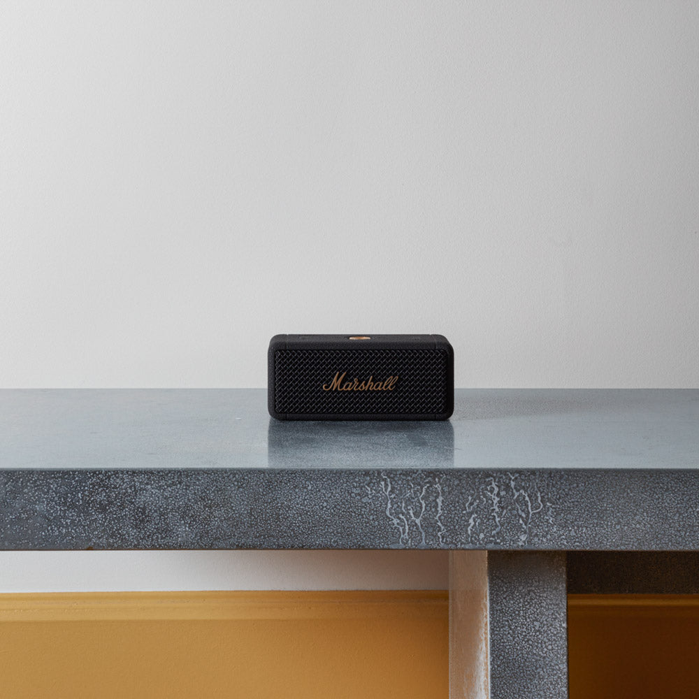 Enceinte portable Emberton II BT Black & Brass - Marshall