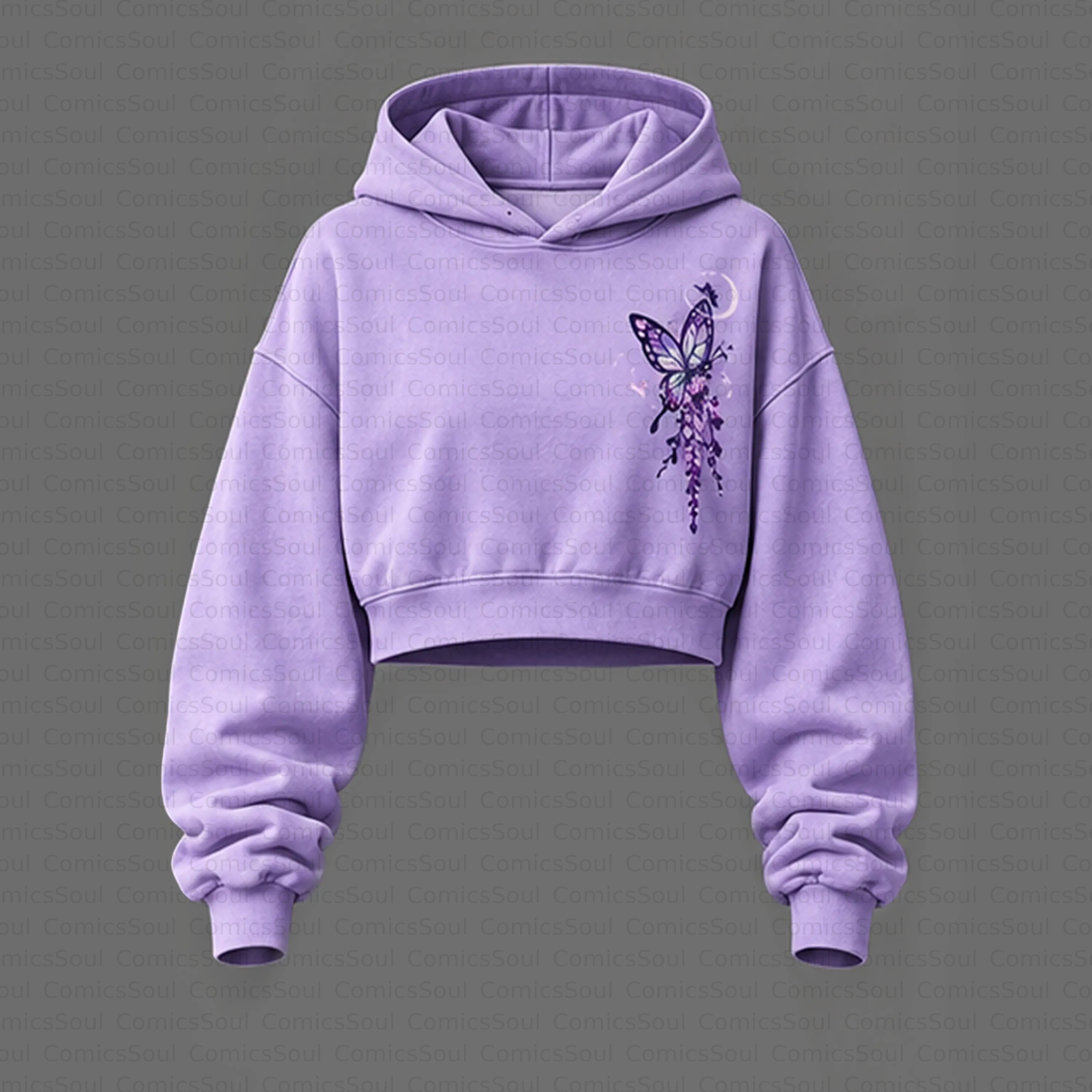 Demon Slayer Cropped Long Sleeve Hoodie & High Waist Jogger Pants Two Piece TeeThreads Sustain the Scene with Custom Apparel