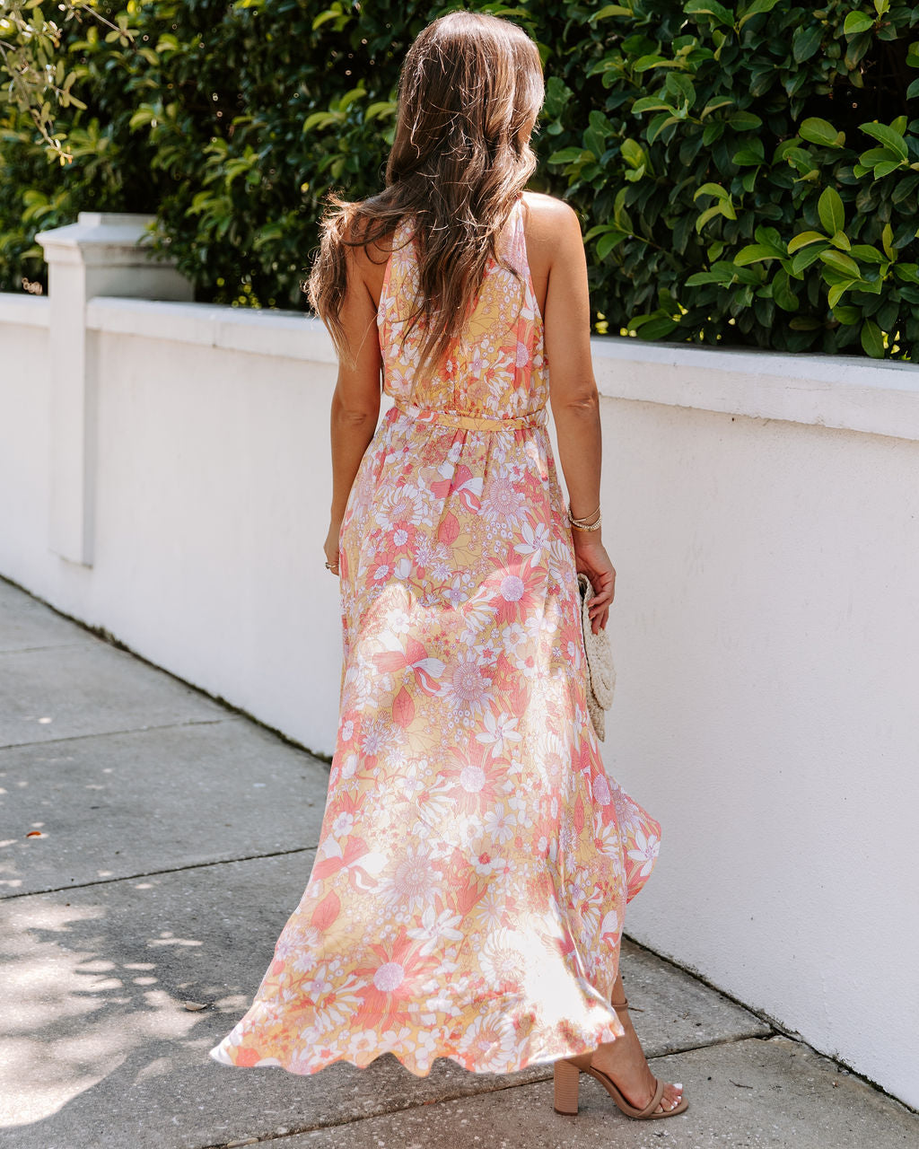 Miraflores Floral Midi Dress - FINAL SALE - Se7enfashion