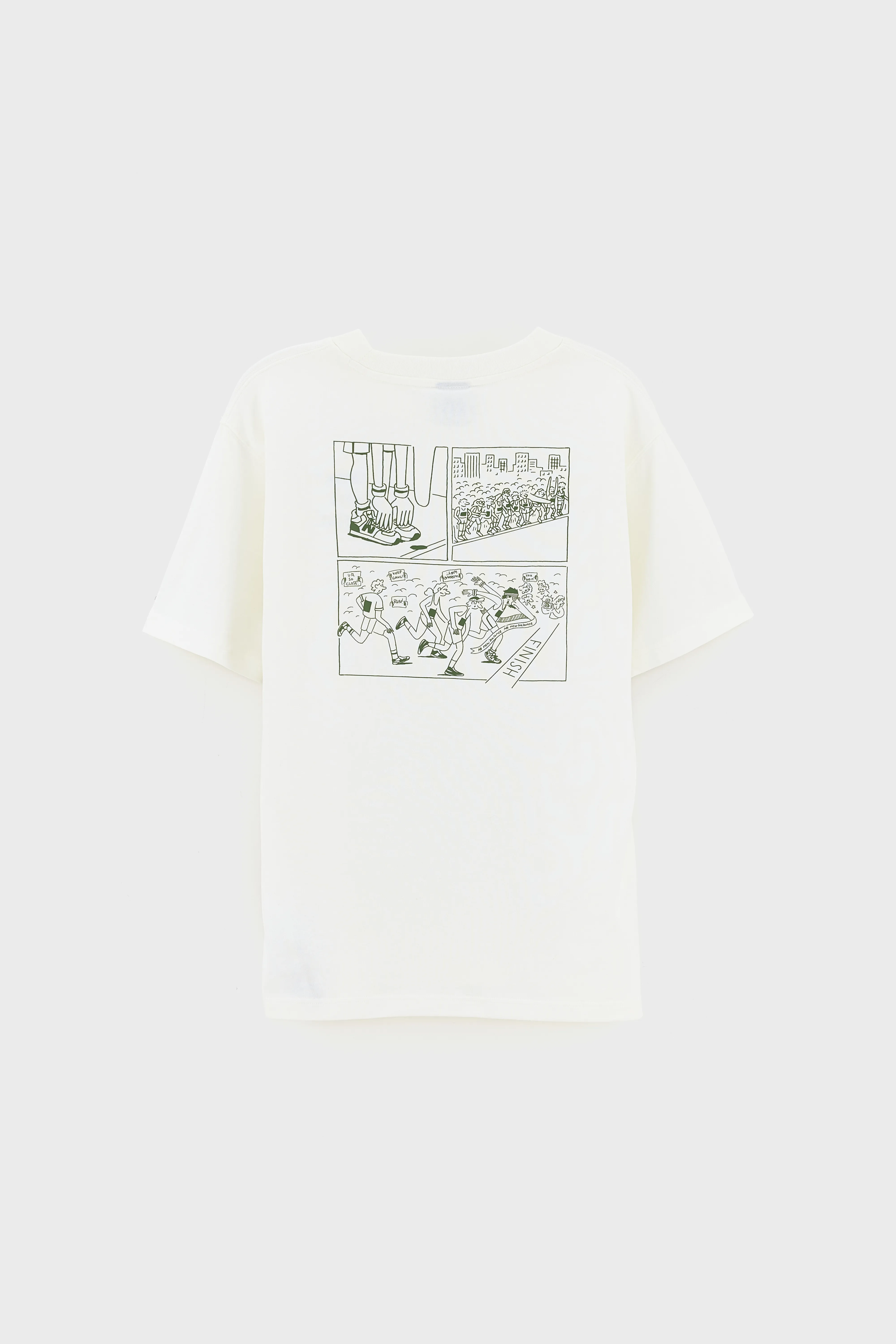 Bellerose Runners Aren't Normal T-Shirt  (252 / M / BEIGE)