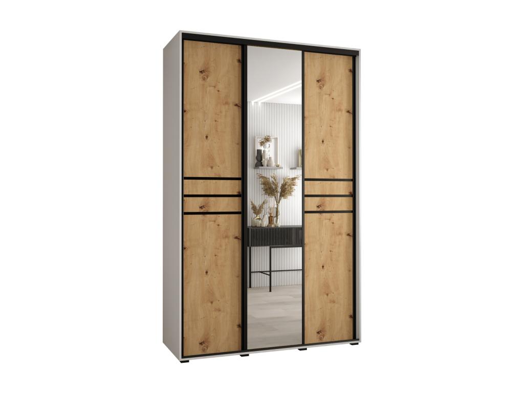 Armario 3 puertas batientes - 235x160x60 cm