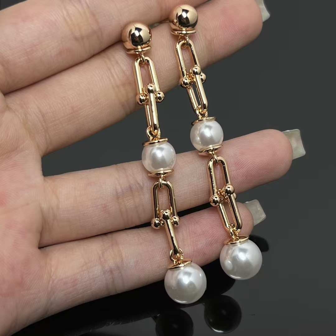 Tiffany HardWear Triple Drop Link Earrings - Original Replica Club