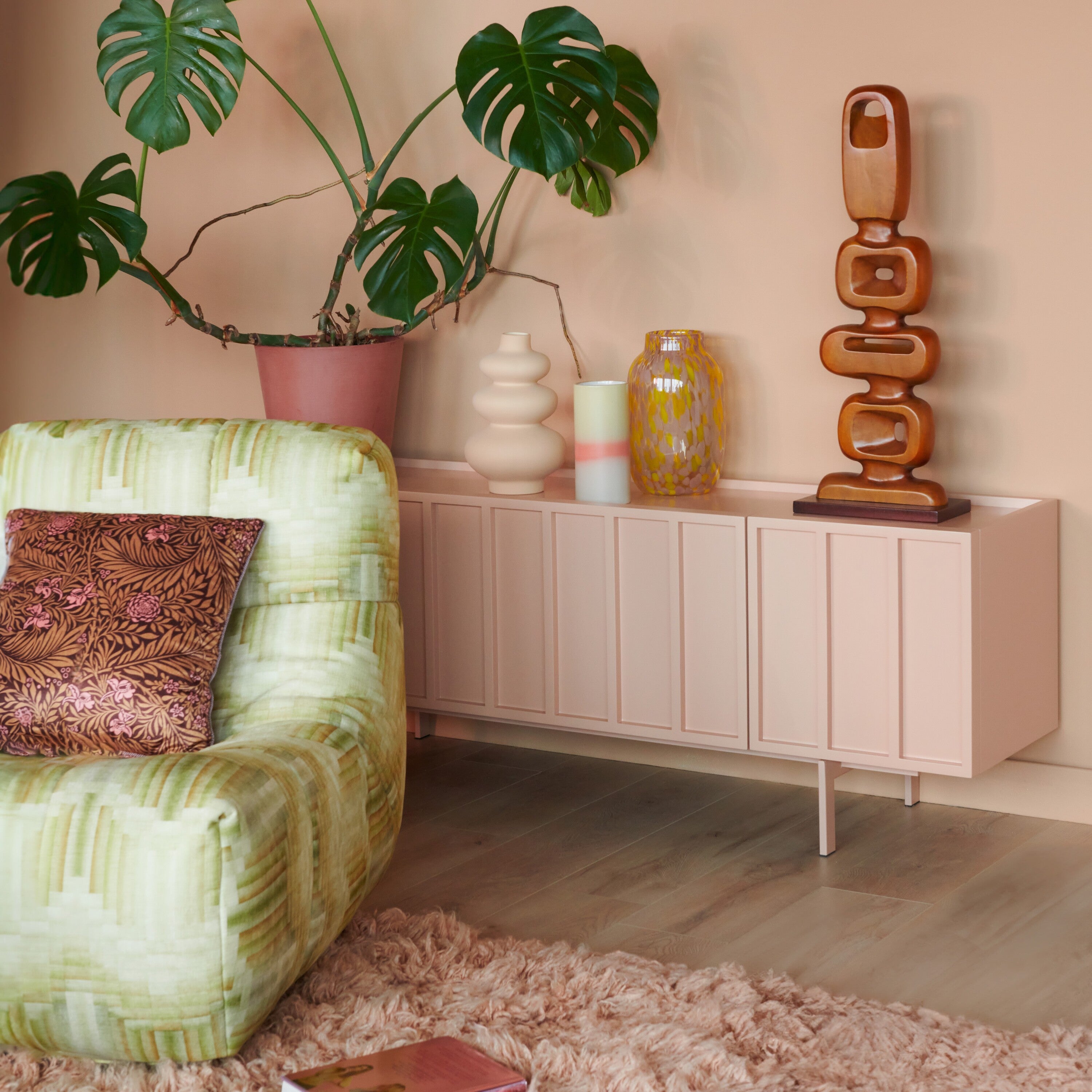 HKliving Lowboard Dressoir - Nude