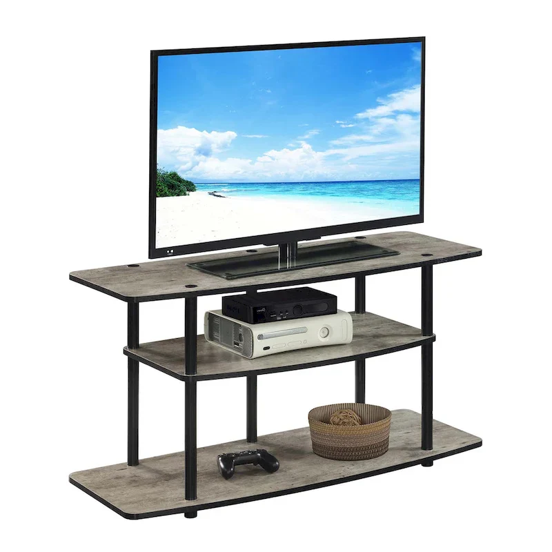Convenience Concepts Designs2Go Tool-Free 3-Tier Wide TV Stand