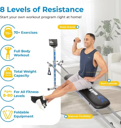 Full Body Workout System, Indoor Home Gym