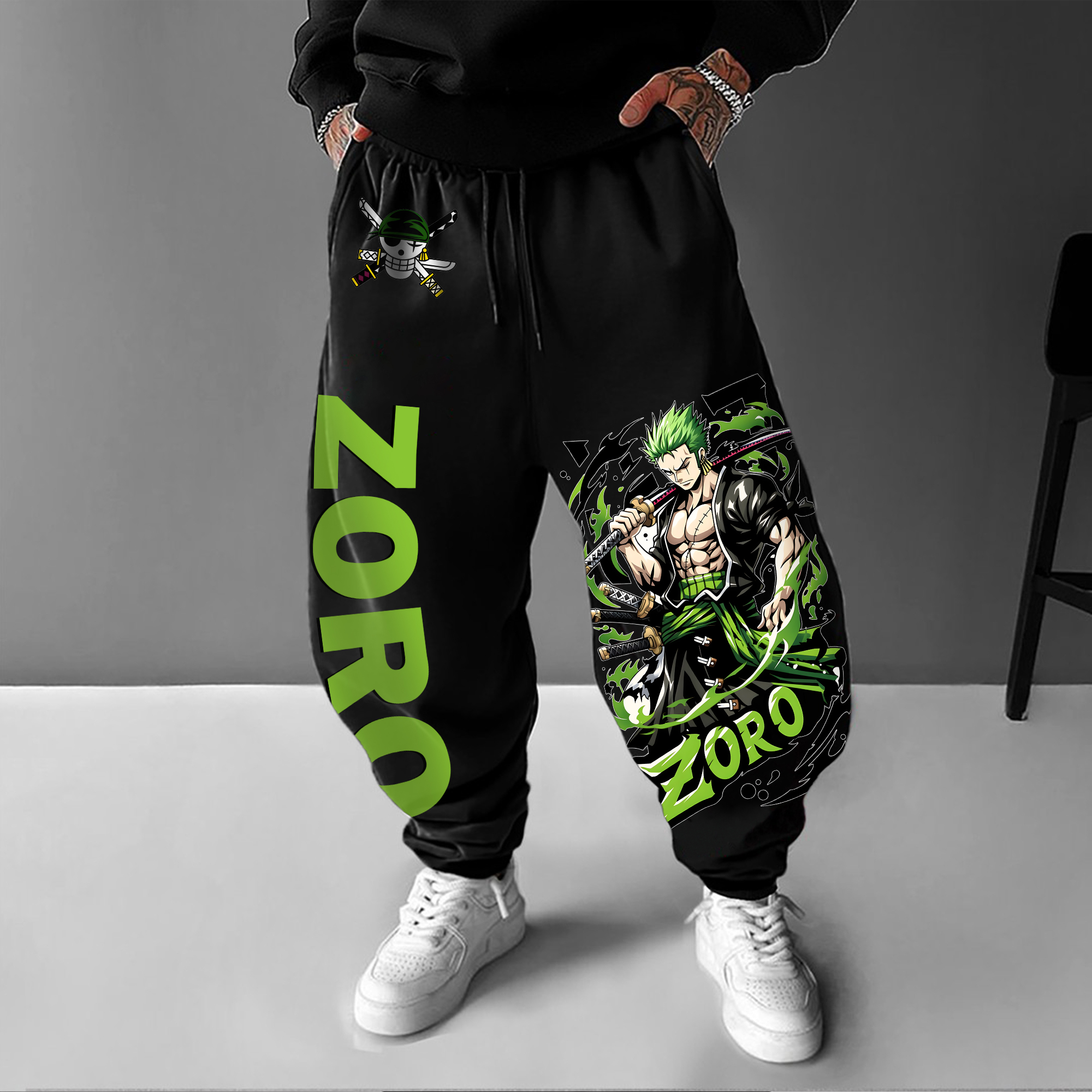 Unisex “Comicssoul” Anime Series Casual Pants TeeThreads Sustain the Scene with Custom Apparel