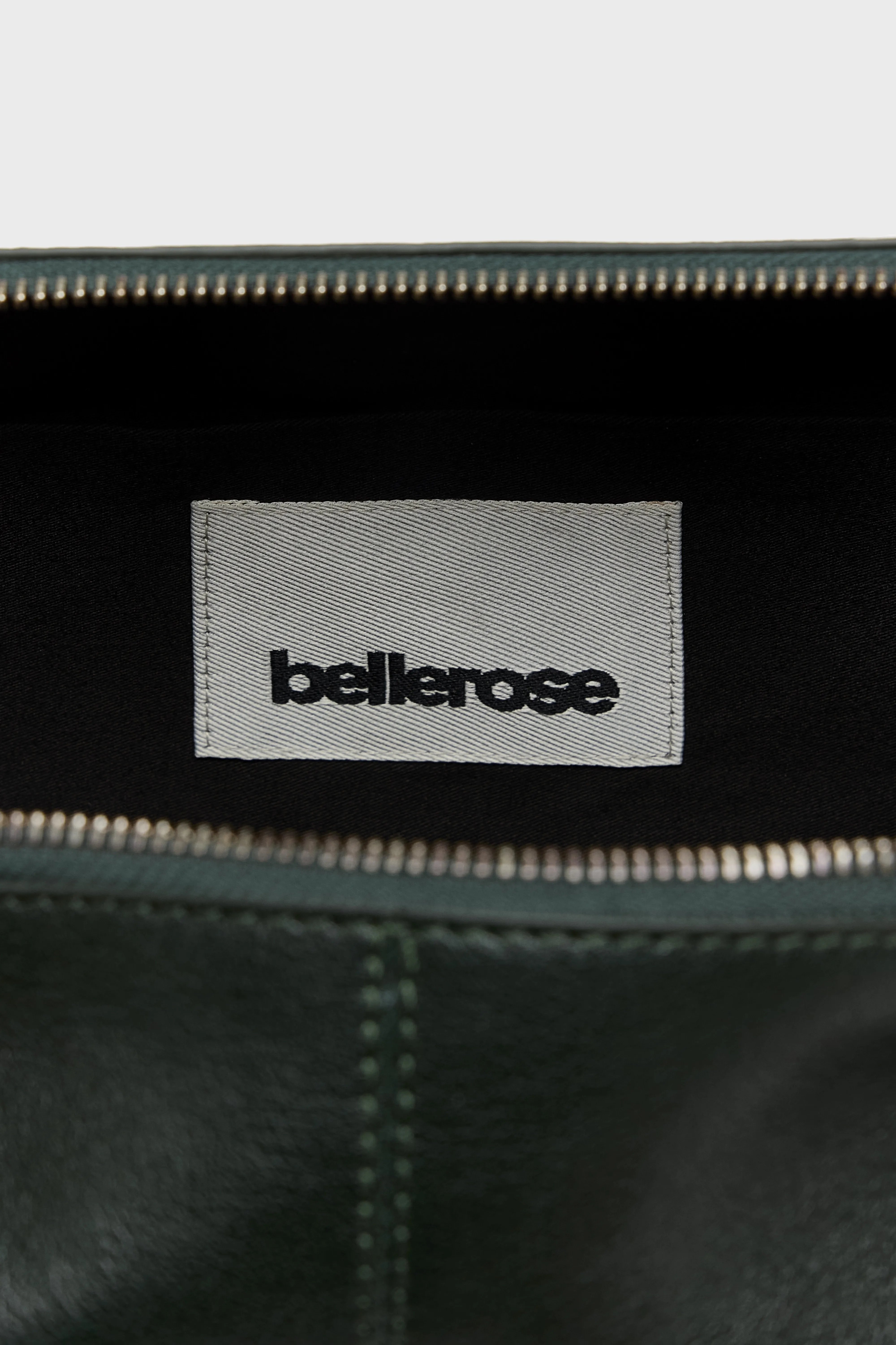 Bellerose Duol leather handbag (261 / W / BOTTLE)