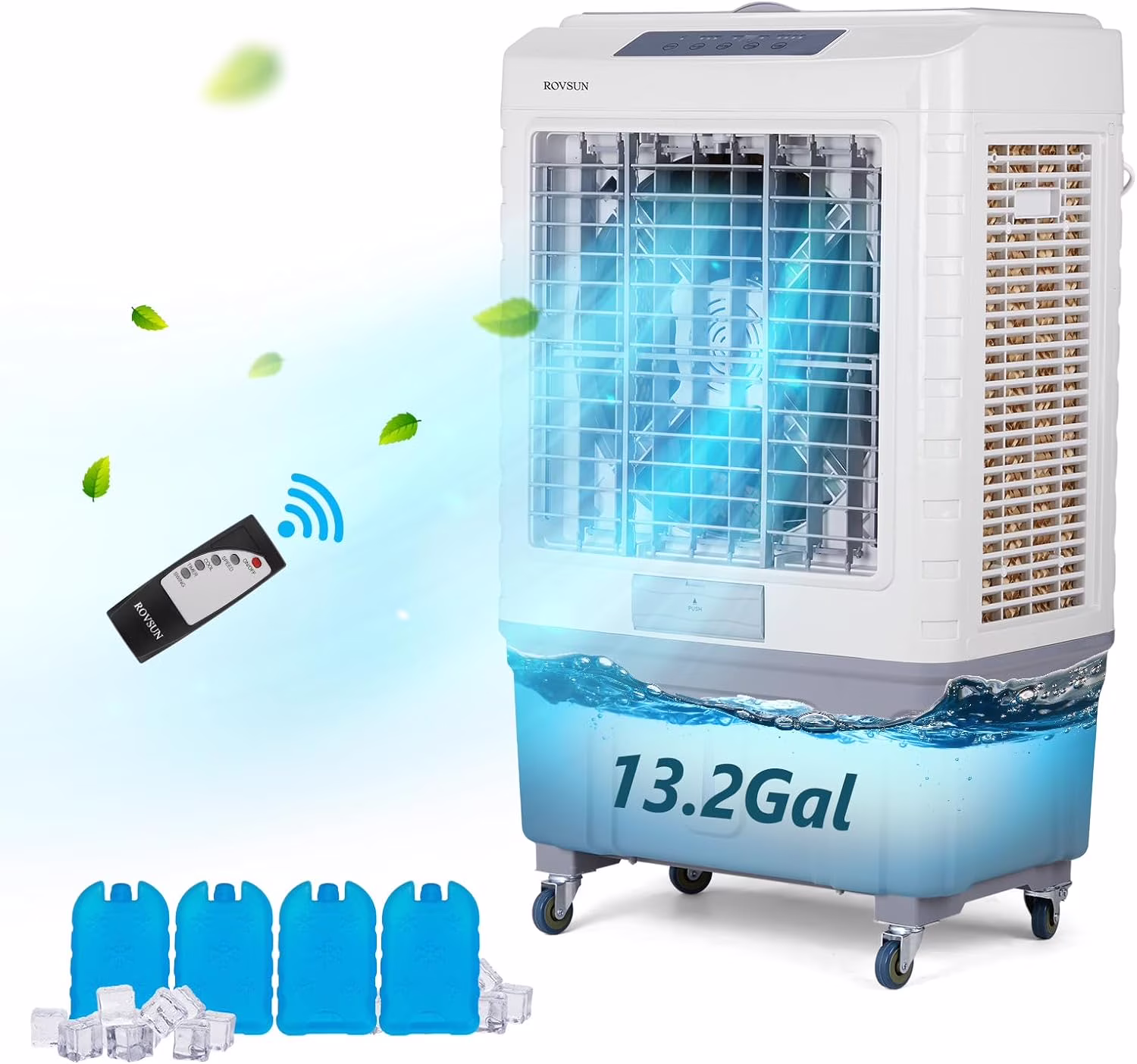 ROVSUN Portable Air Conditioners, White - Image 3