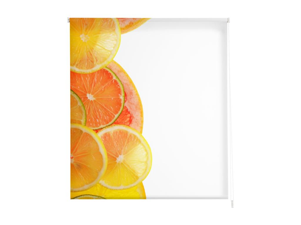 Mubdelu | Estores Personalizados de COCINA | 150 x 255 cm (Ancho por Alto) Tamaño de Tela 147 x 250 cm | Modelo C-1130 Color Unico