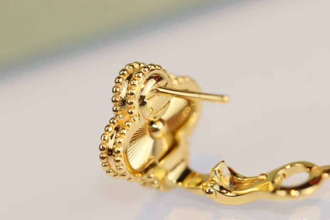 VCA Vintage Alhambra Earrings - Original Replica Club