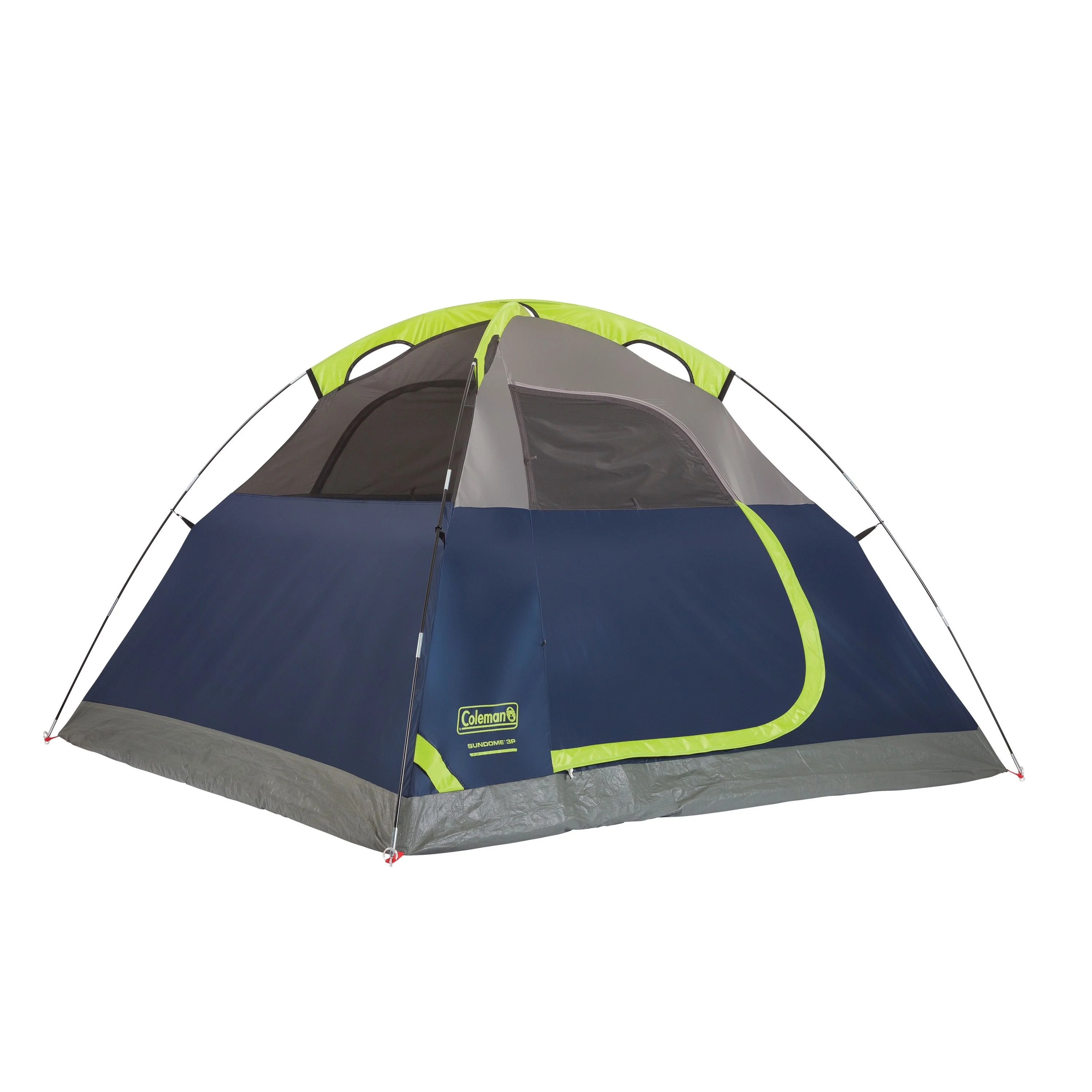 Coleman Sundome 4-Person Camping Tent, 1 Room, Blue - Image 5