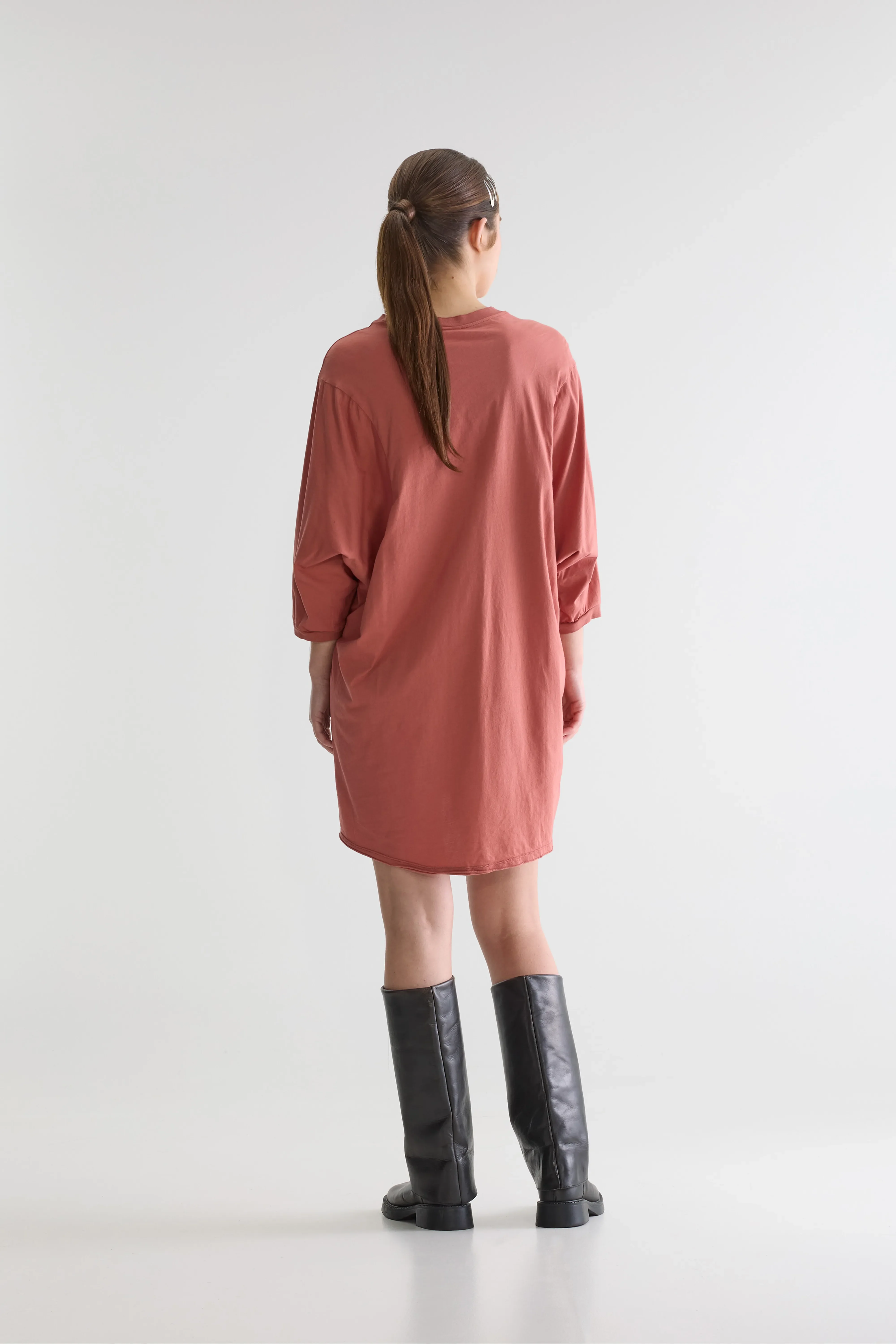 Bellerose Fede t-shirt dress (261 / W / ETRUSCAN RED)