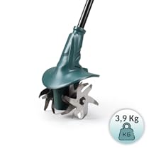 Motobineuse 2 Mains Sans Fils Battery Rechargeable Incluses D