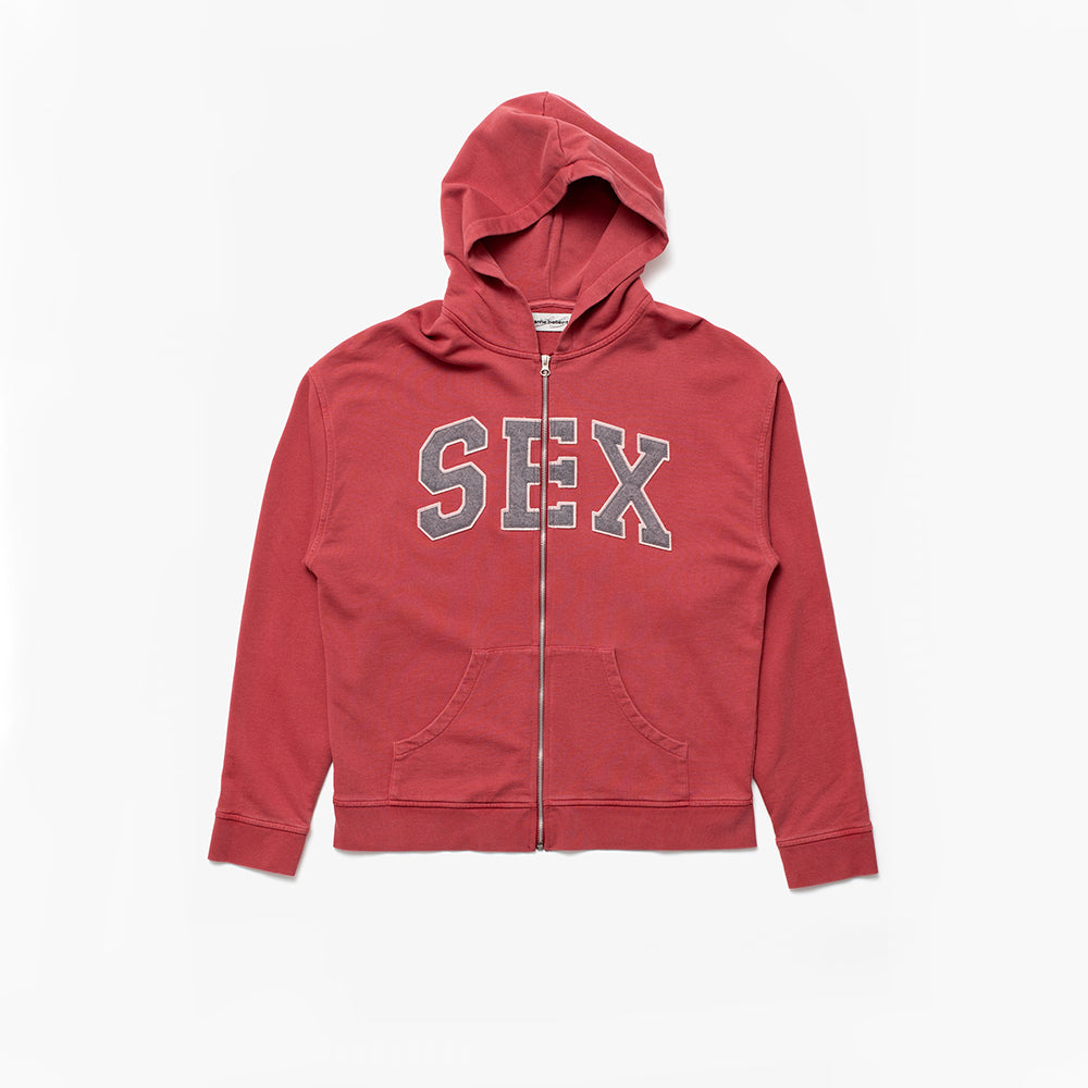 Carne Bollente - Sweat Zipcode Desire - Rouge