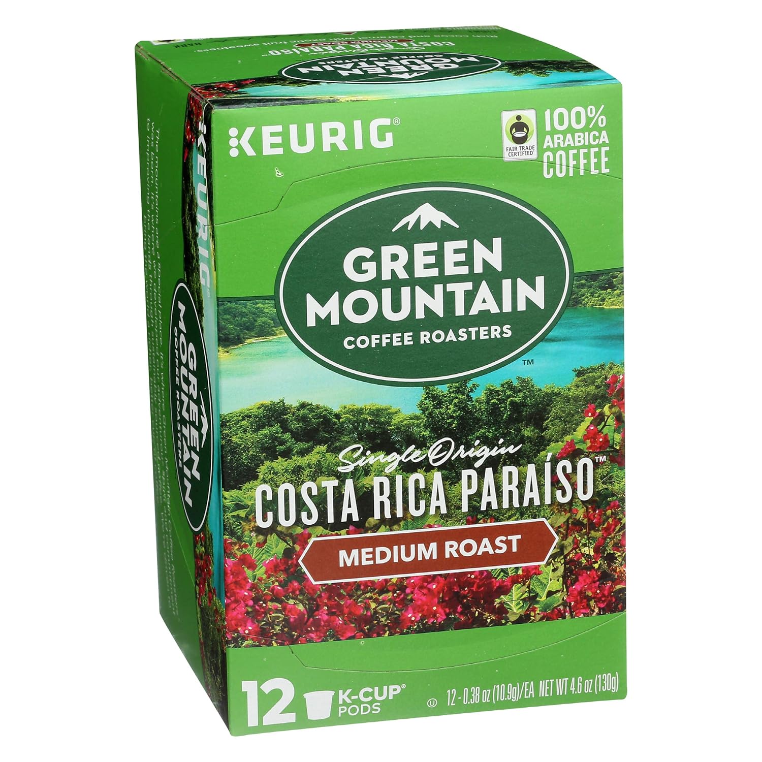 GREEN MOUNTAIN Costa Rica Paraiso K Cup. 12 ct