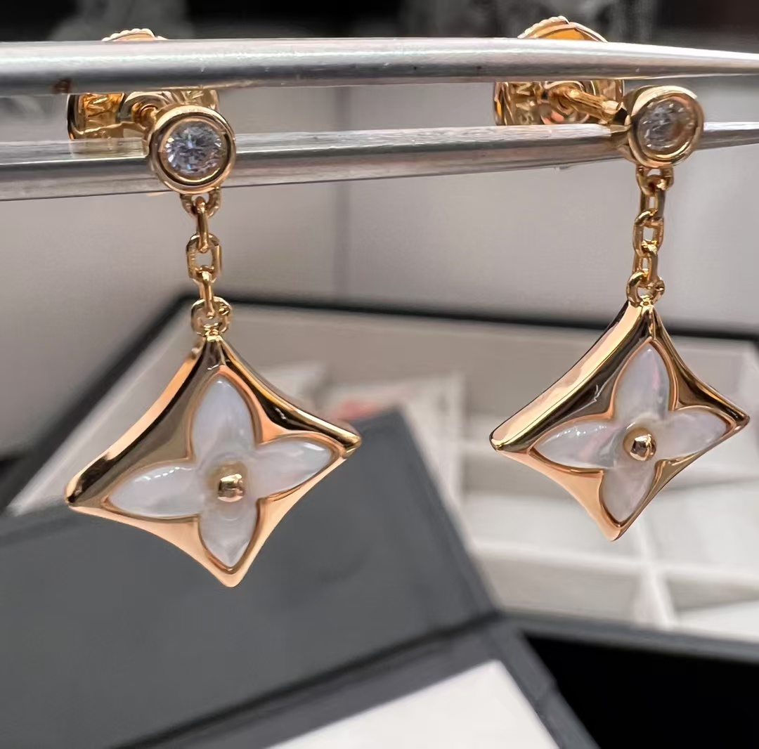 Louis Vuitton Color Blossom BB Star Earring Studs - Original Replica Club