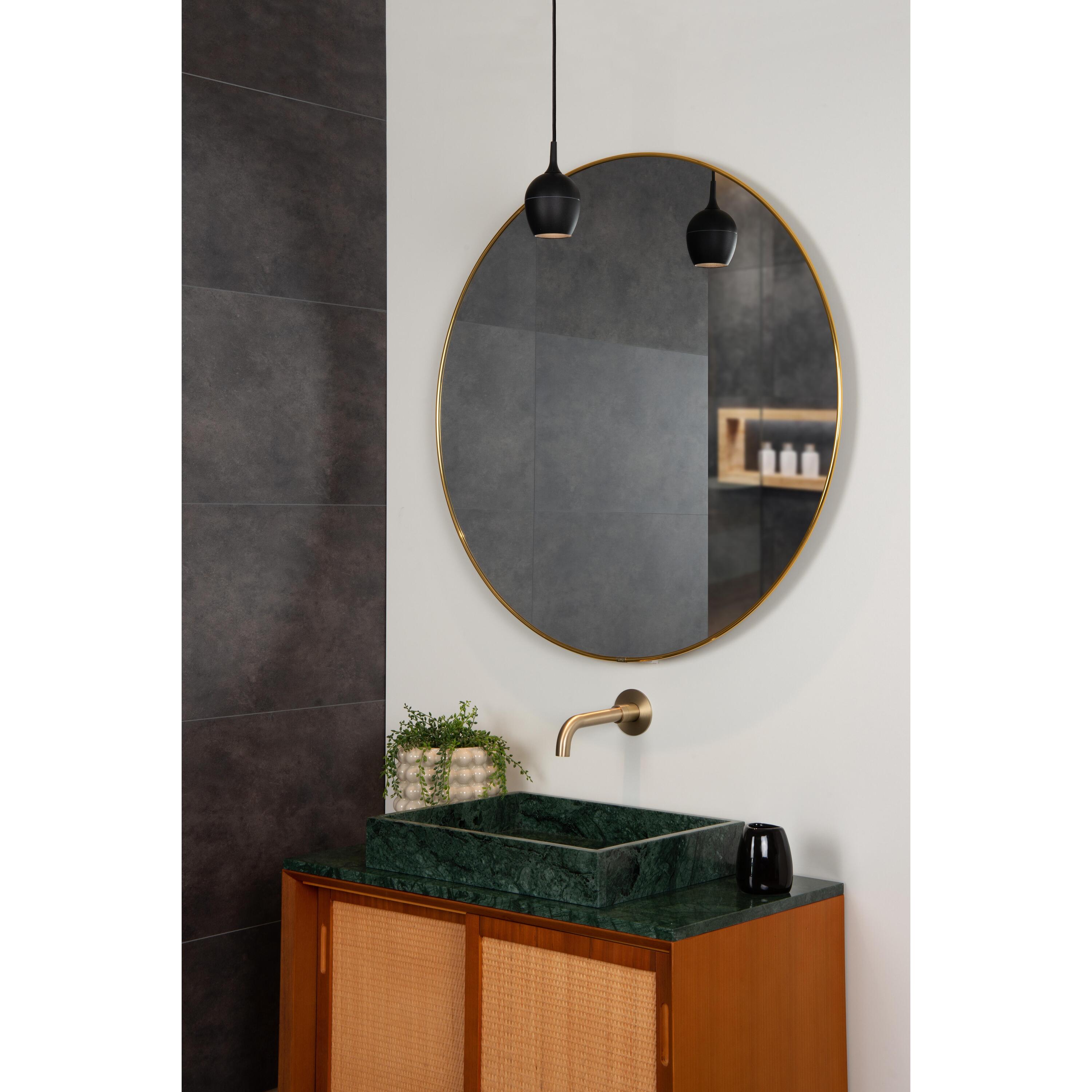 Preston hanglamp badkamer IP44 zwart